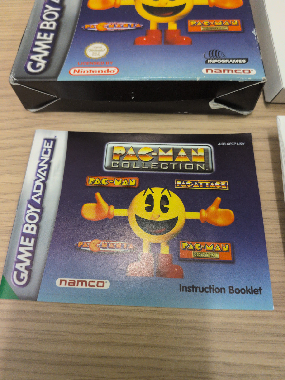 Pac-Man Collection Nintendo GBA Game Boy Advance