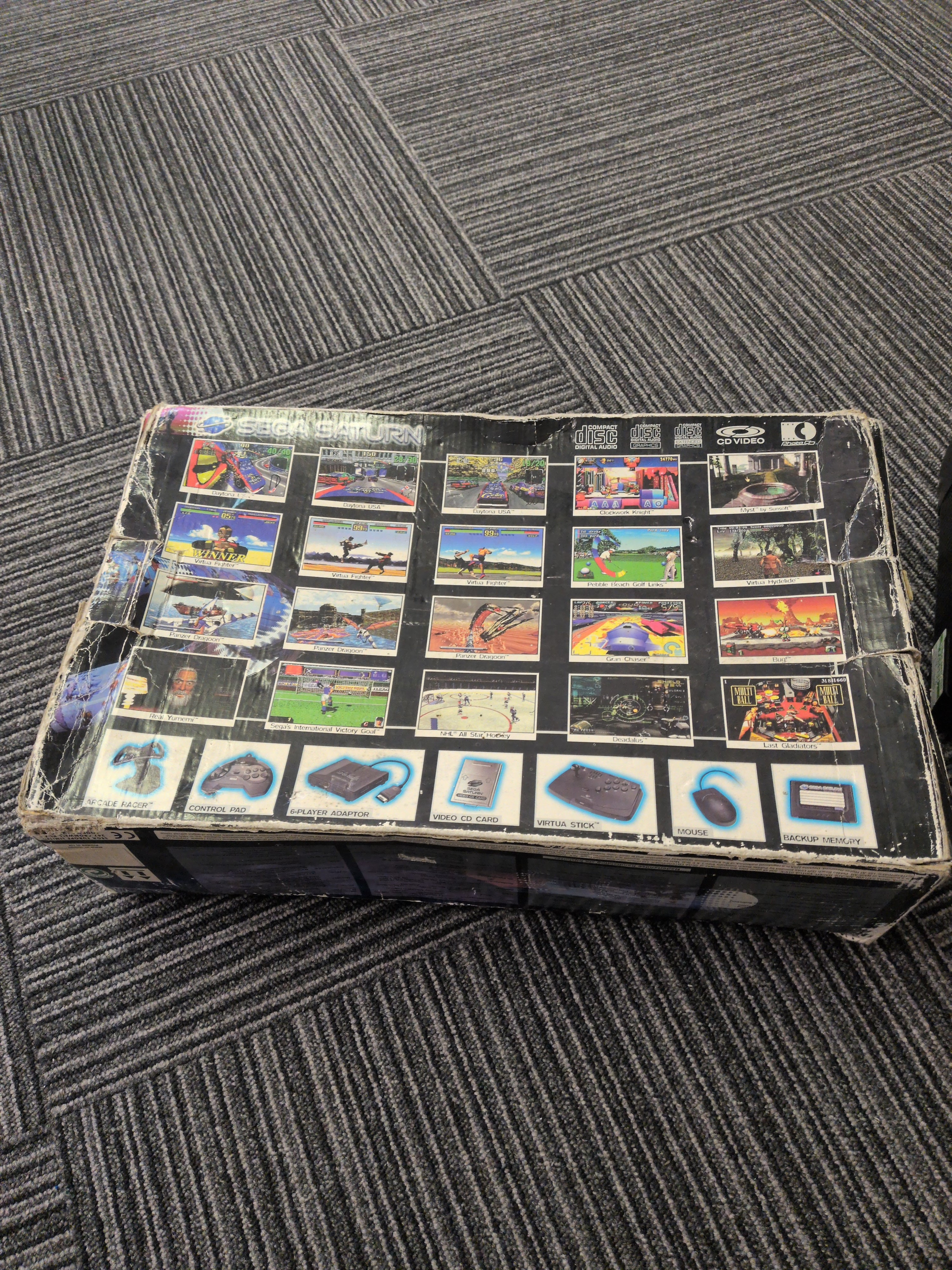 Sega Saturn Model 1 Boxed Console