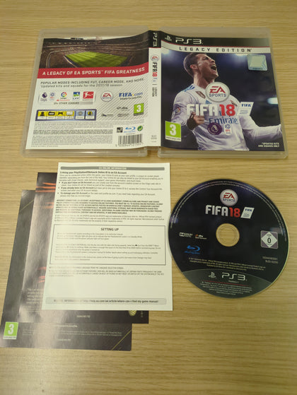 FIFA 18 Legacy Edition Sony PS3 game