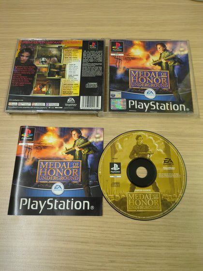 Medal of Honor Underground Sony PS1 game
