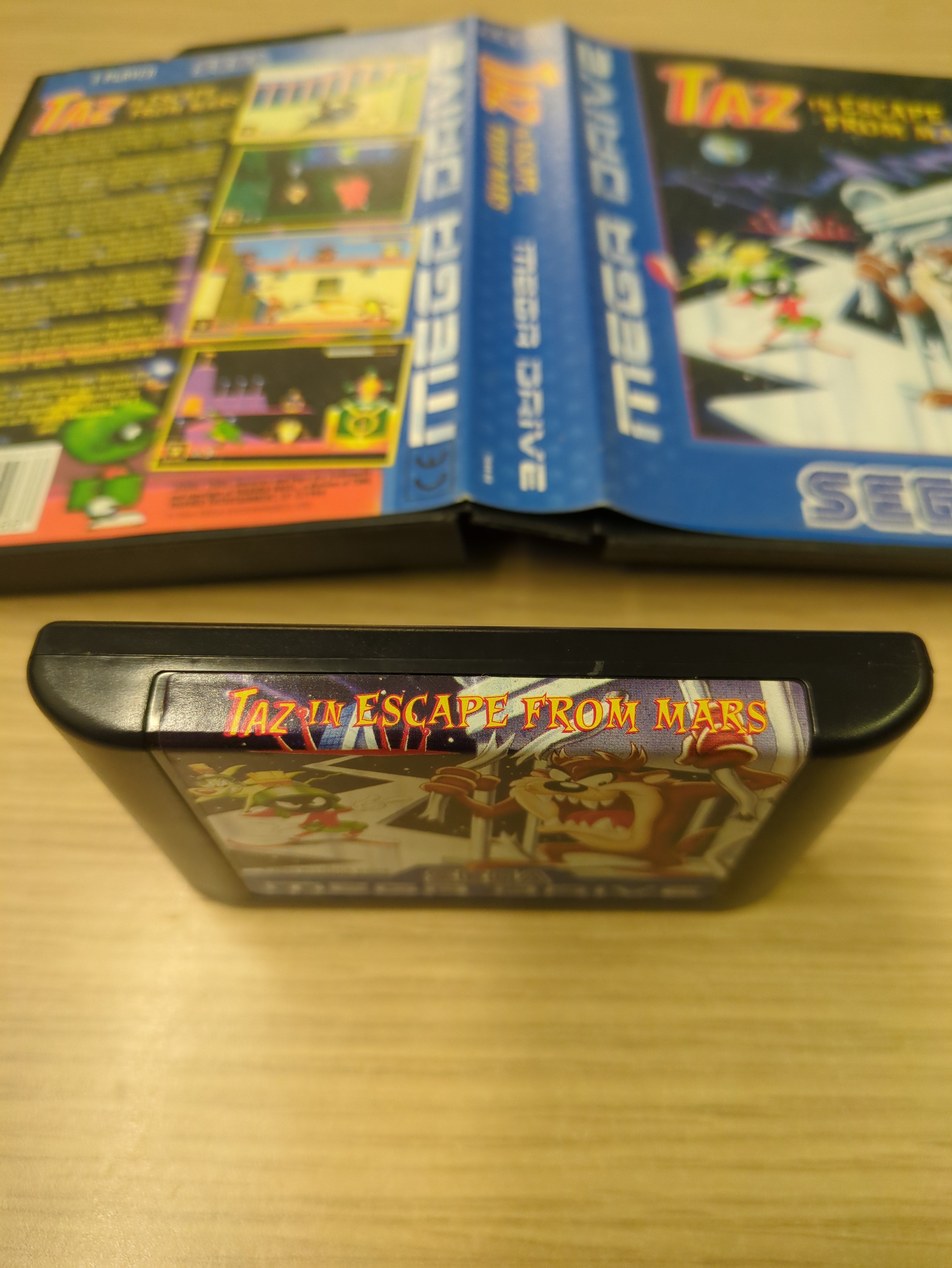 Taz in Escape From Mars Sega Mega Drive game lol