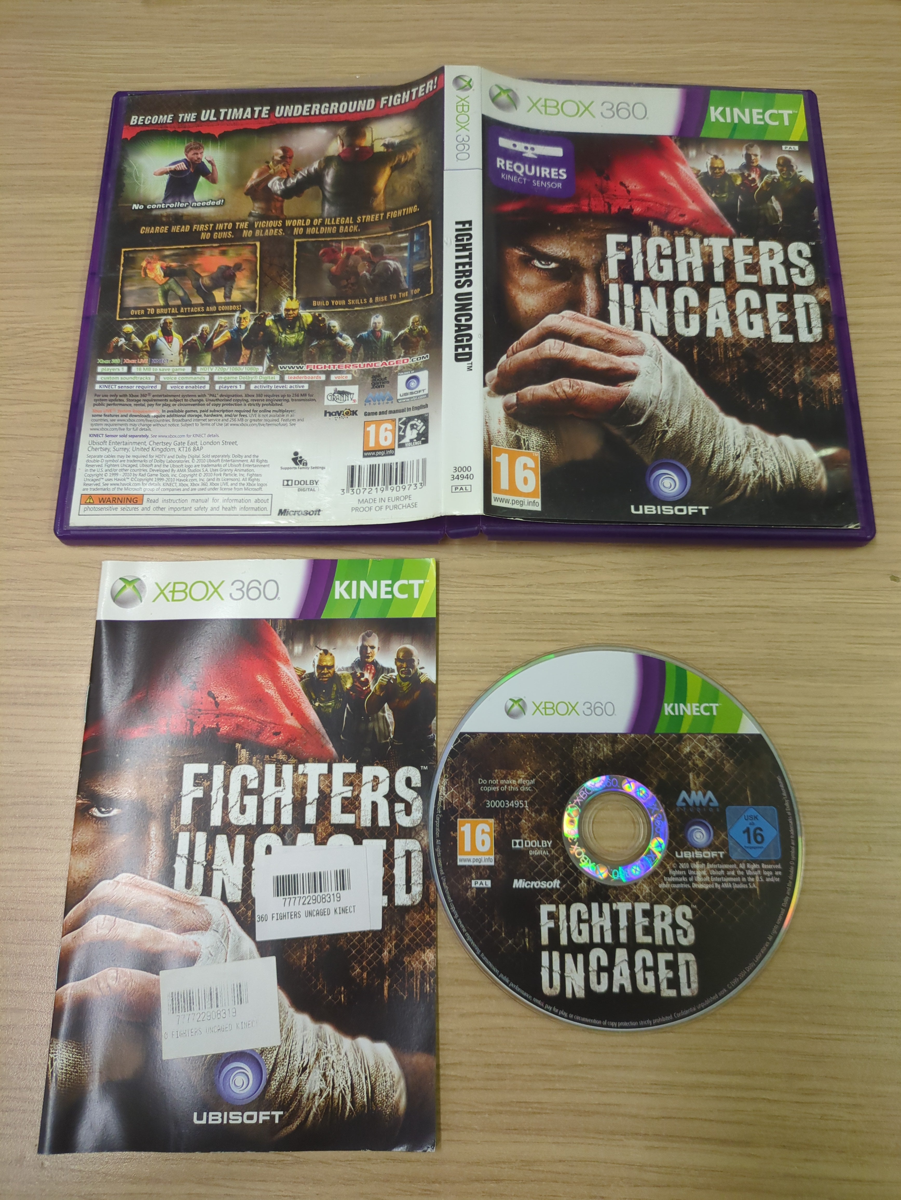 Fighters Uncaged Xbox 360 game