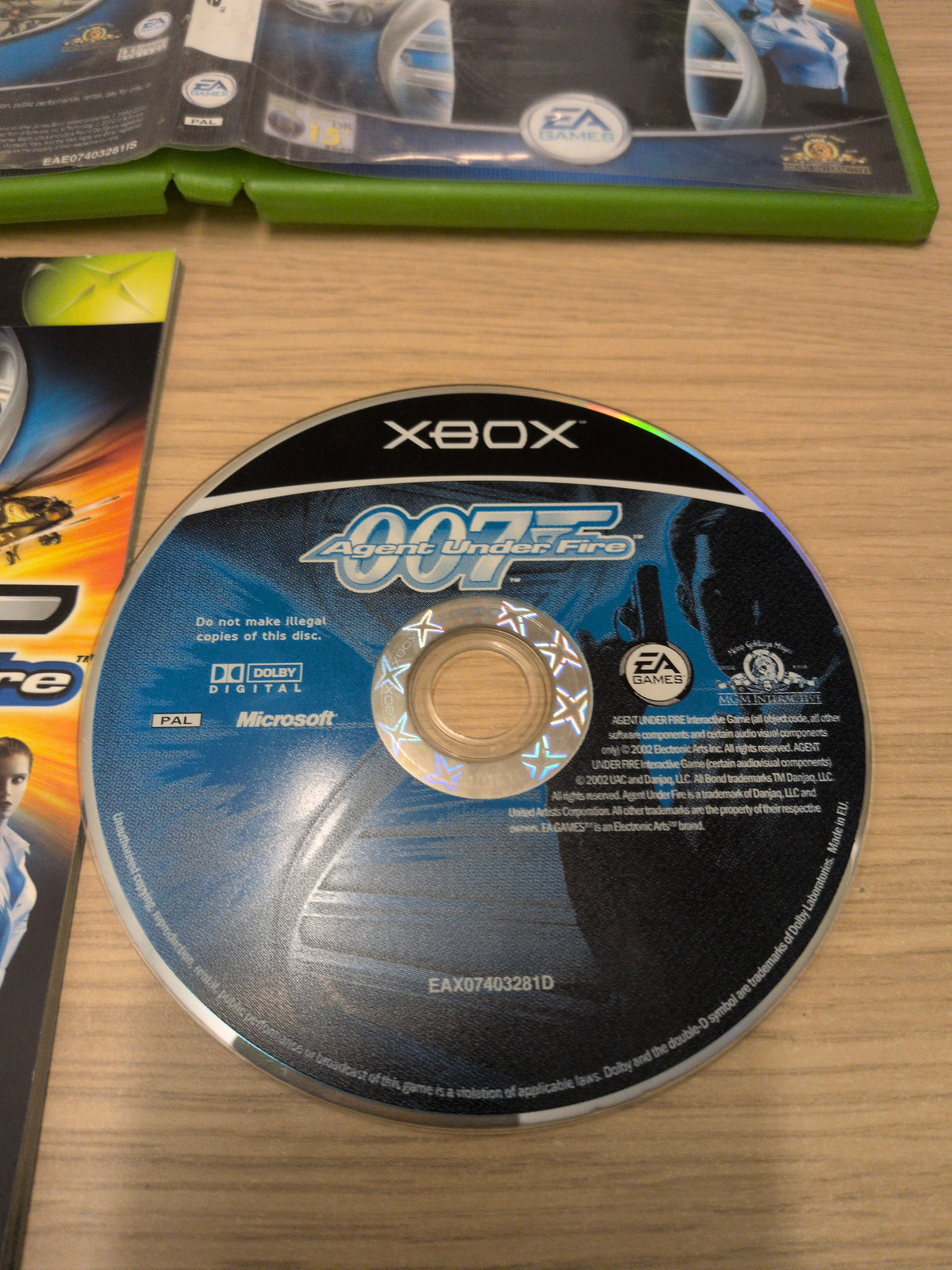 James Bond 007: In Agent Under Fire original Xbox game