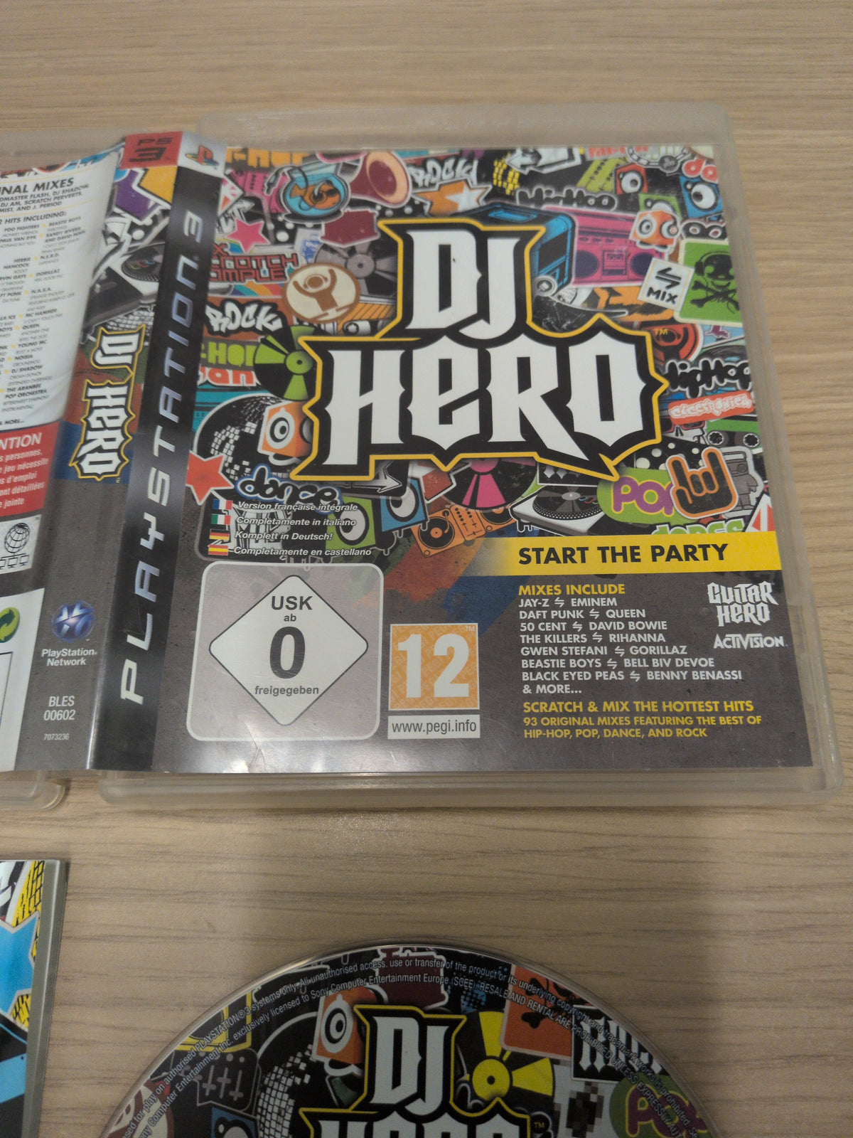 DJ Hero Sony PS3 game