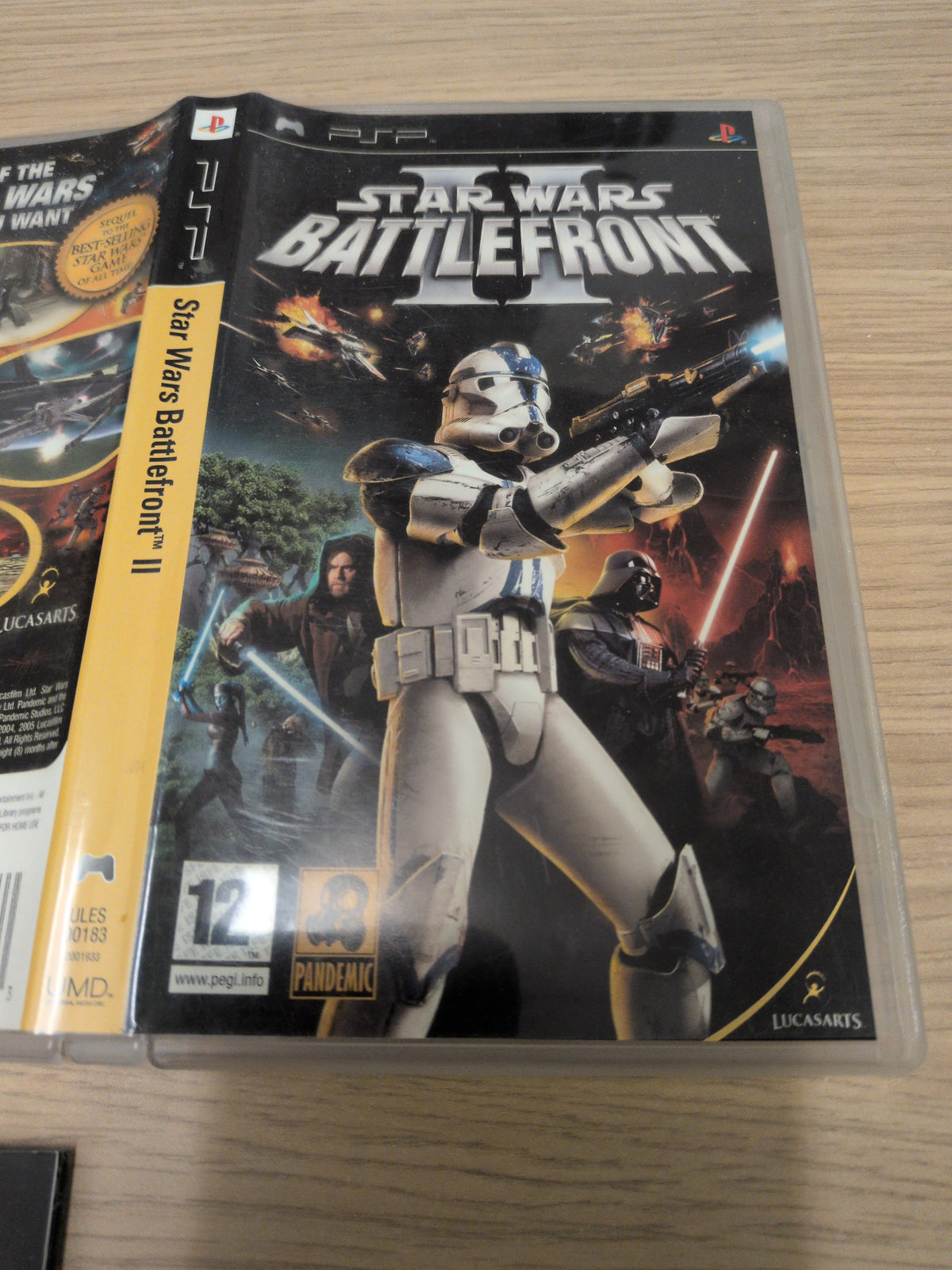 Star Wars Battlefront II Sony PSP game