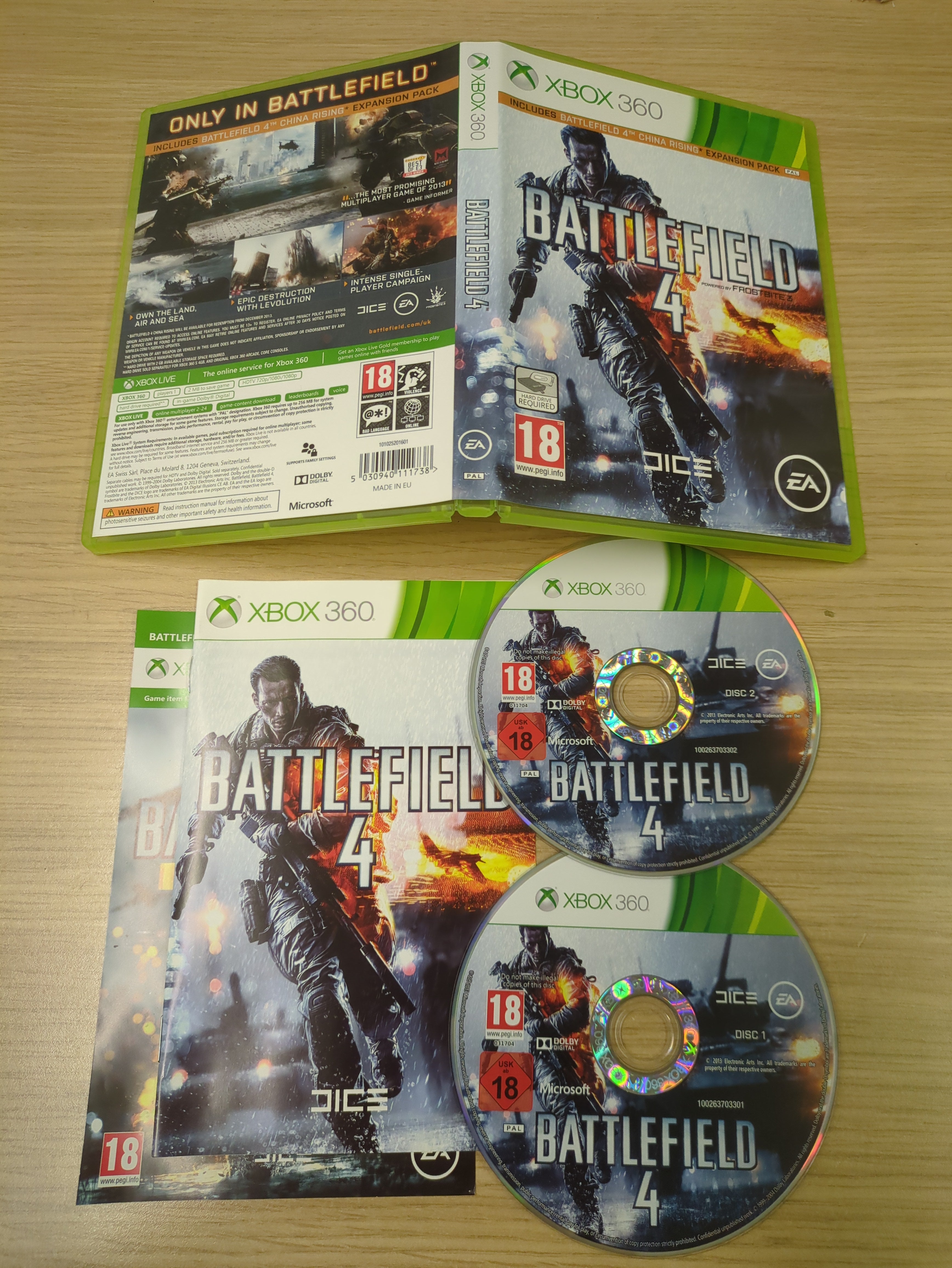 Battlefield 4 Xbox 360 game