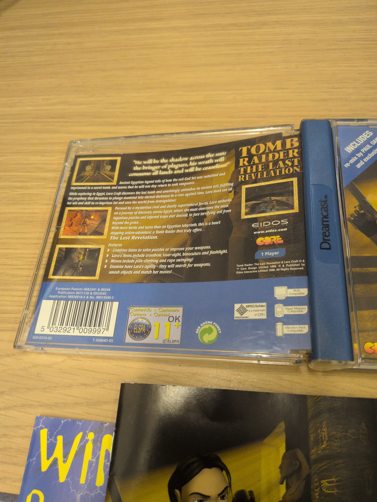 Tomb Raider: The Last Revelation Sega Dreamcast game