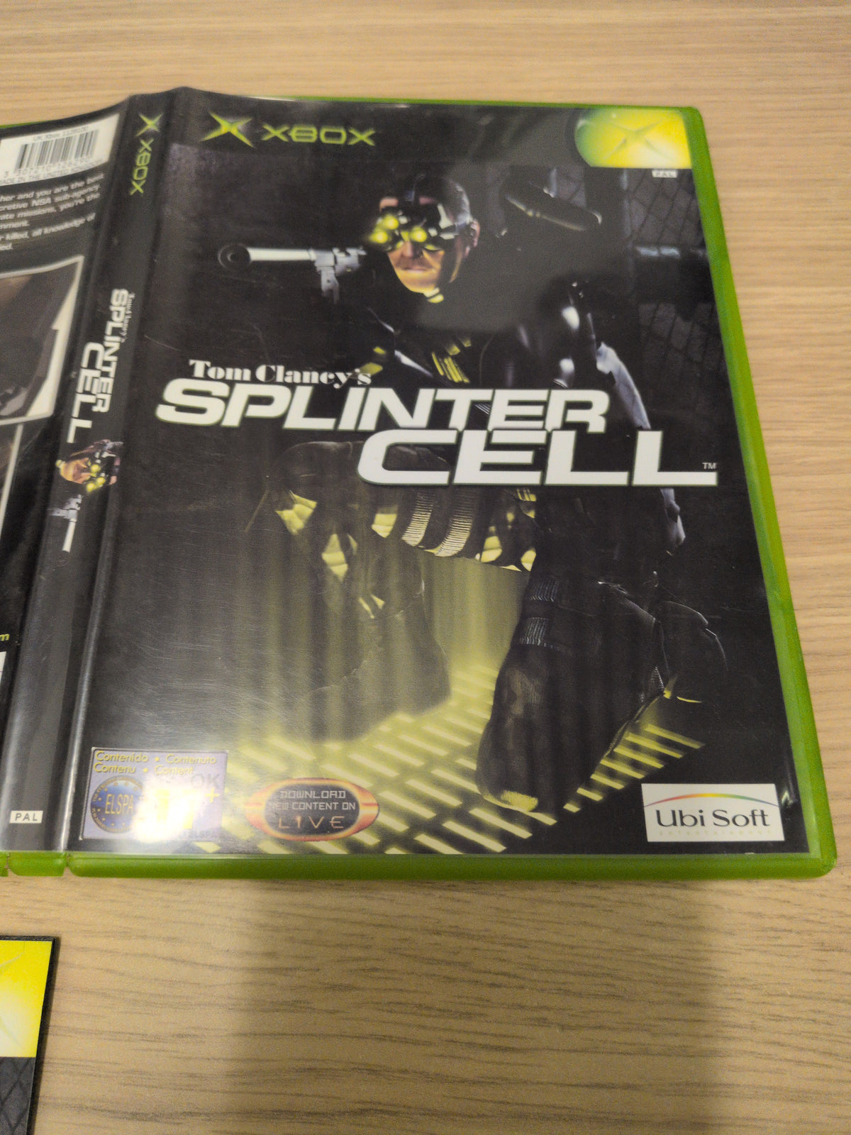 Tom Clancy's Splinter Cell original Xbox game