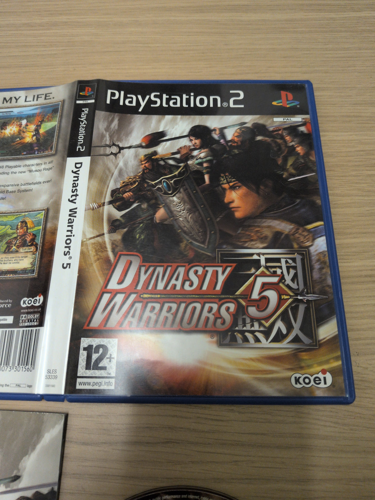 Dynasty Warriors 5 Sony PS2 game