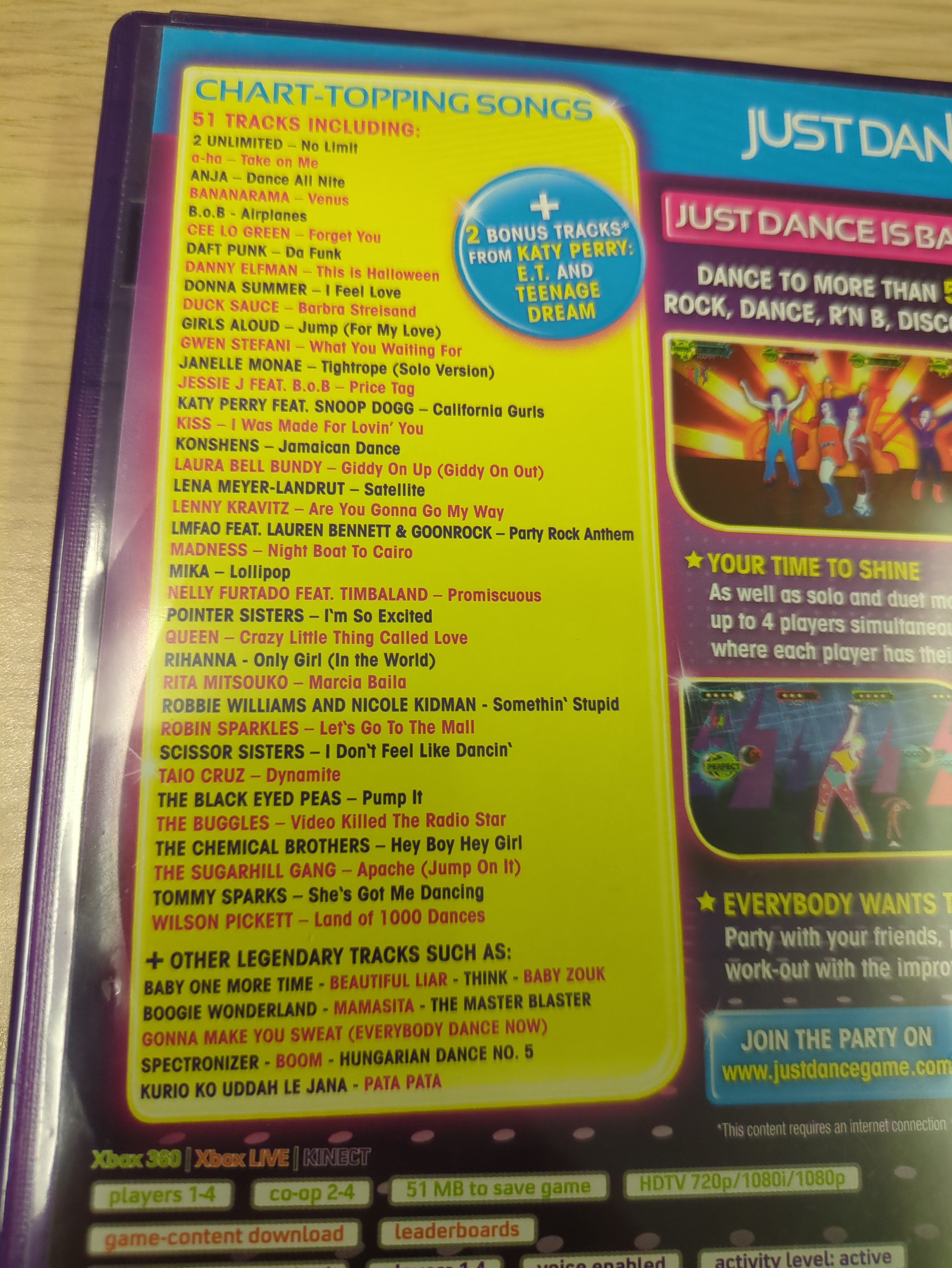 Just Dance 3 Special Edition Xbox 360 game