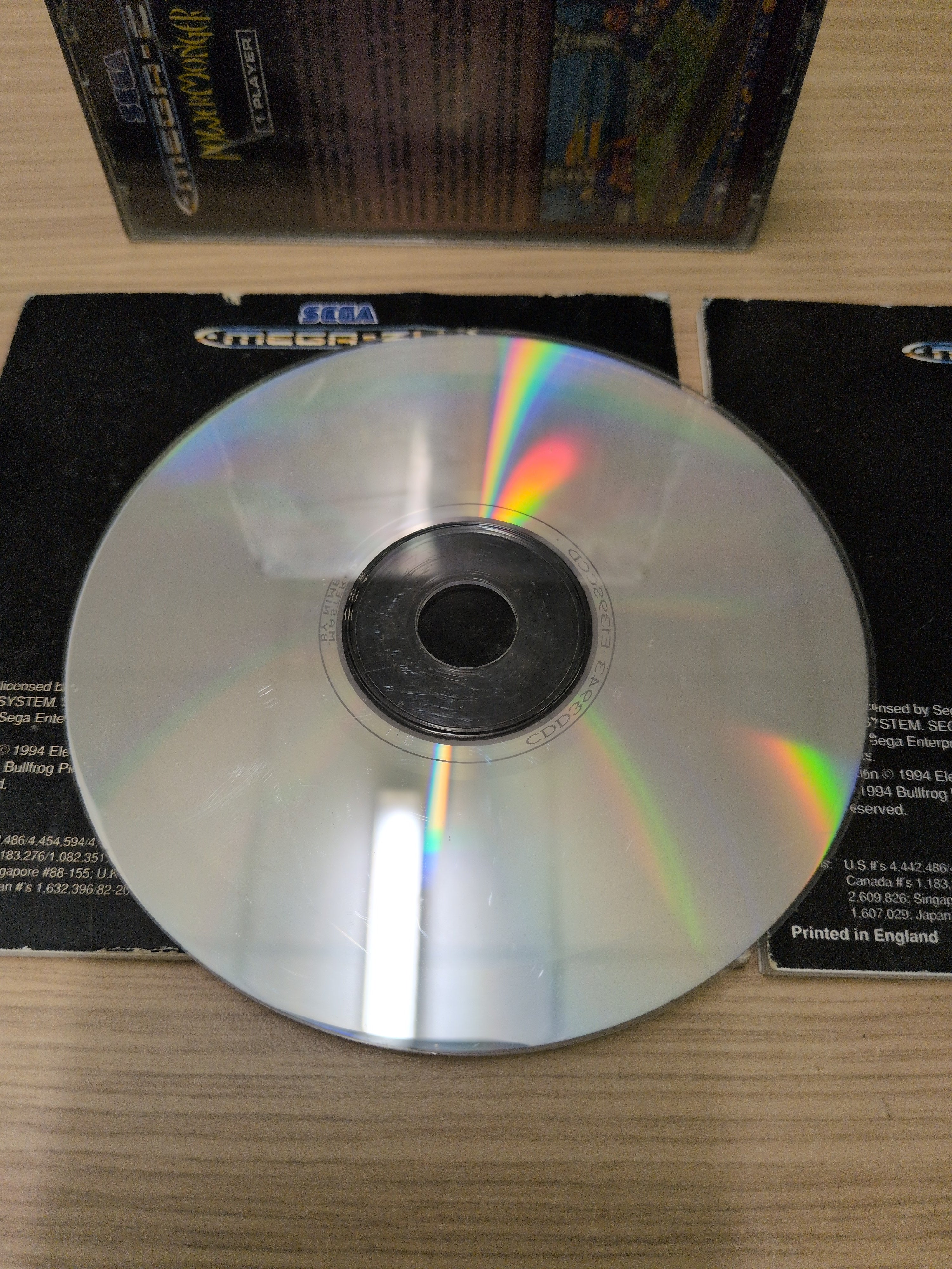 Powermonger Sega Mega-CD game