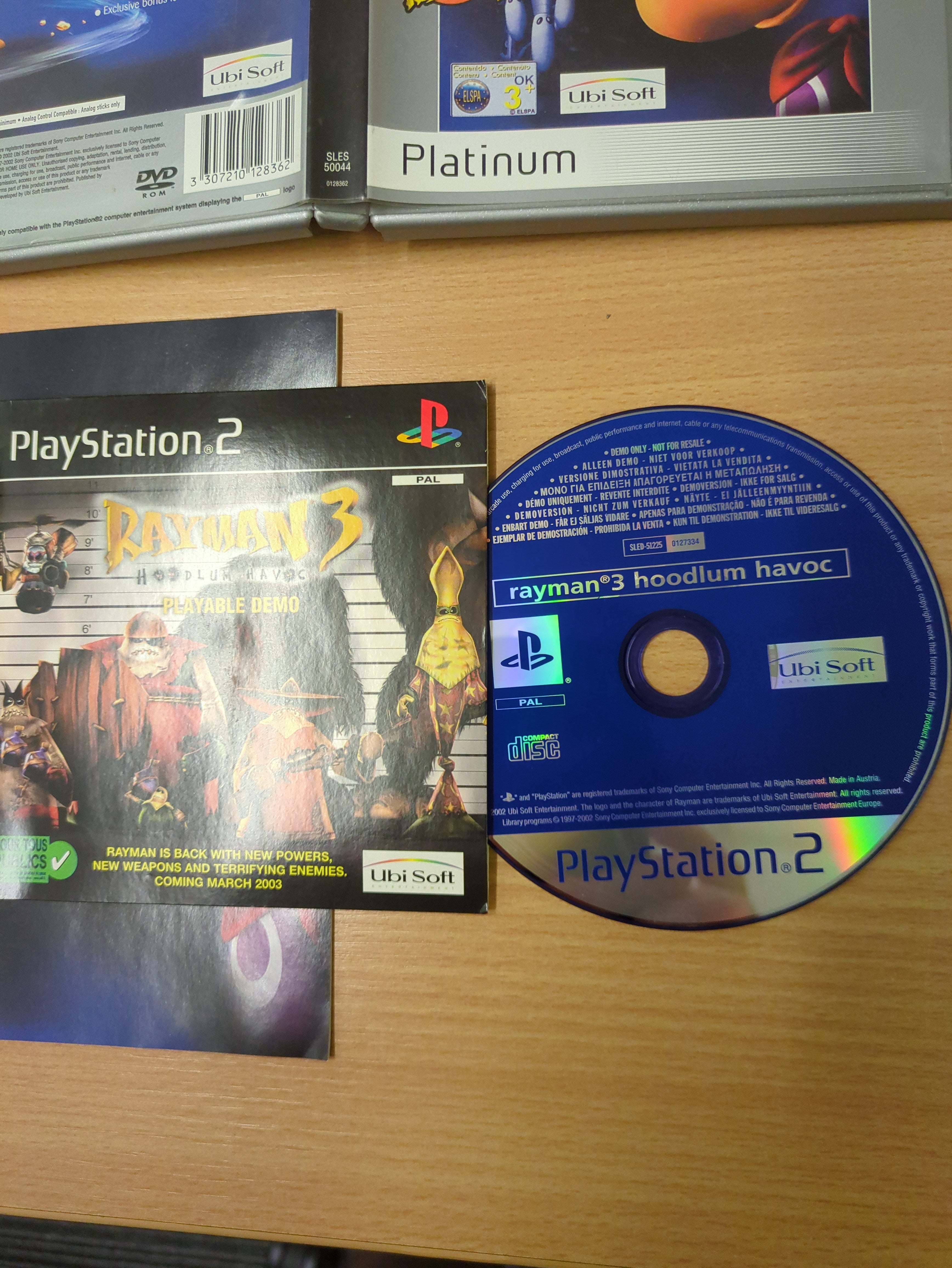 Rayman Revolution Platinum Sony PS2 game