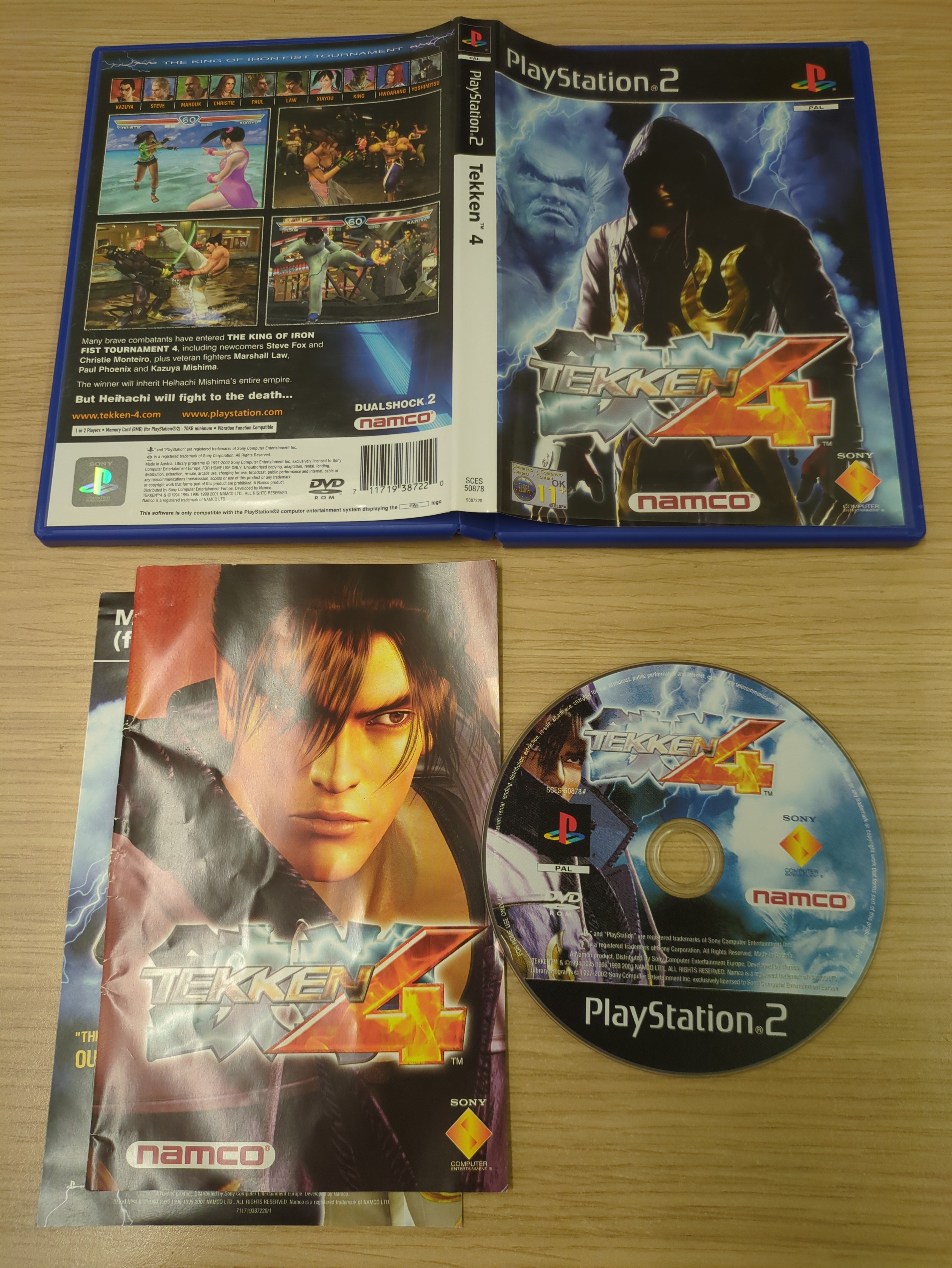 Tekken 4 Sony PS2 game