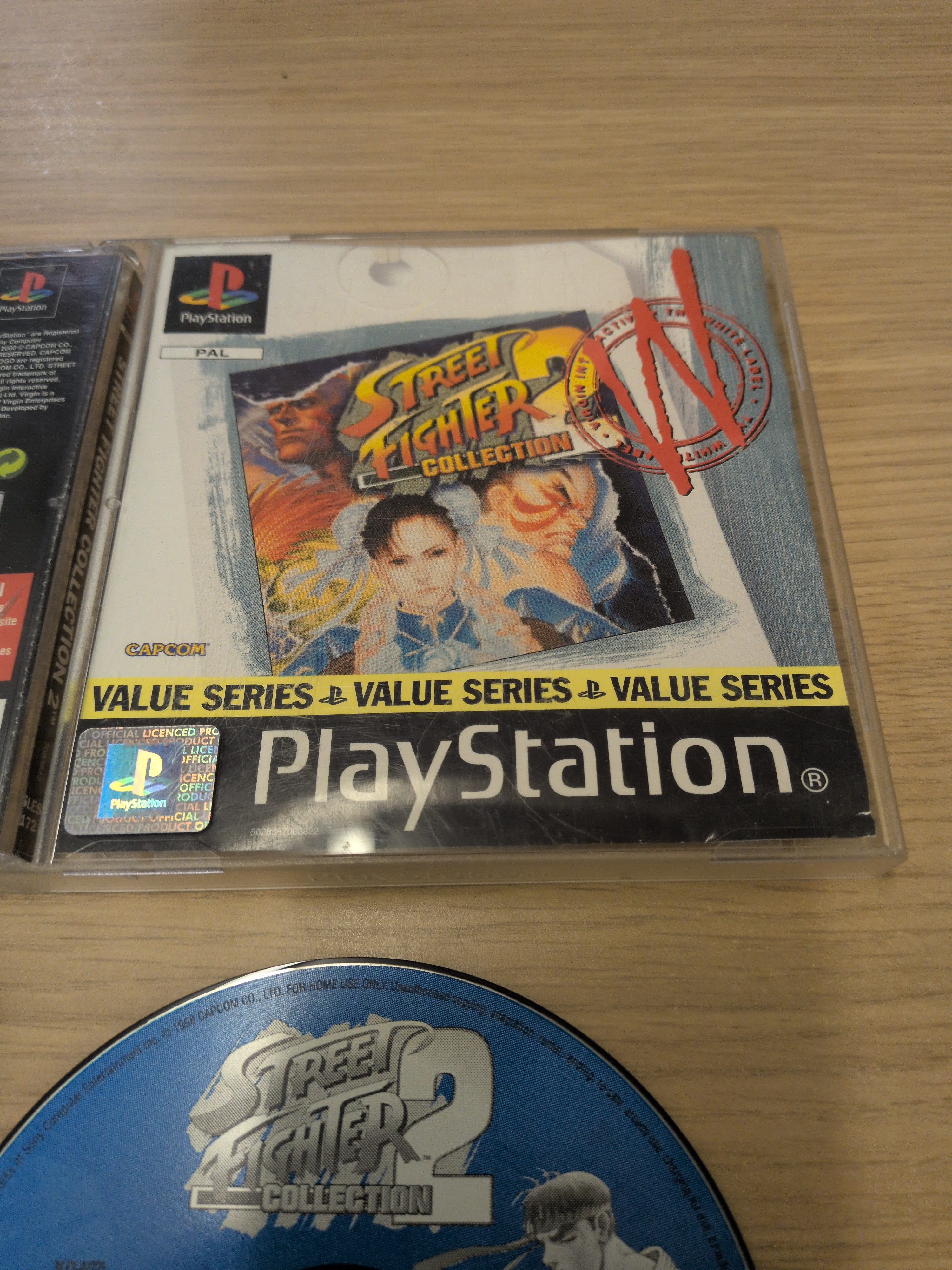 Street Fighter Collection 2 Sony PS1 game