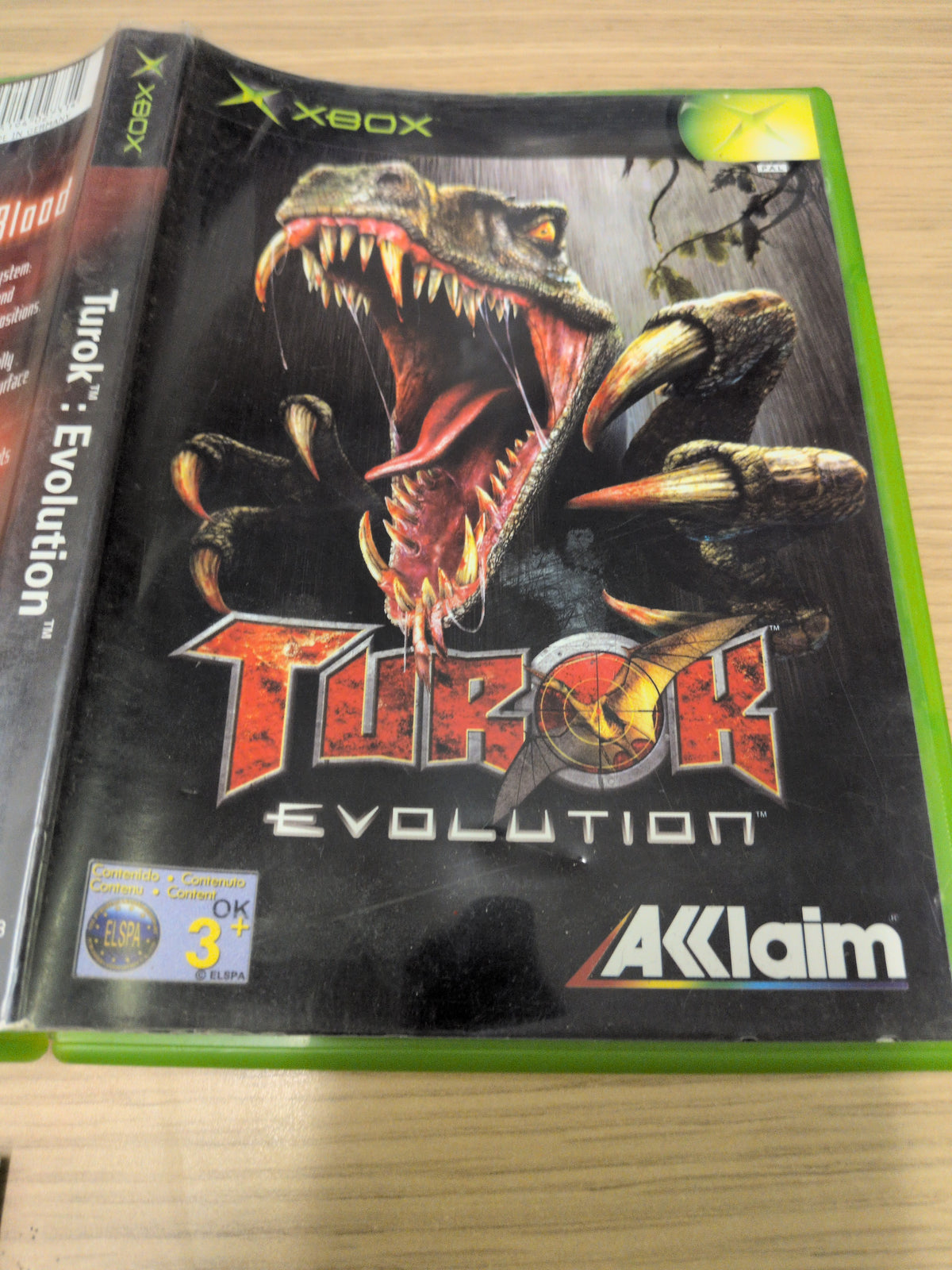 Turok Evolution original Xbox game