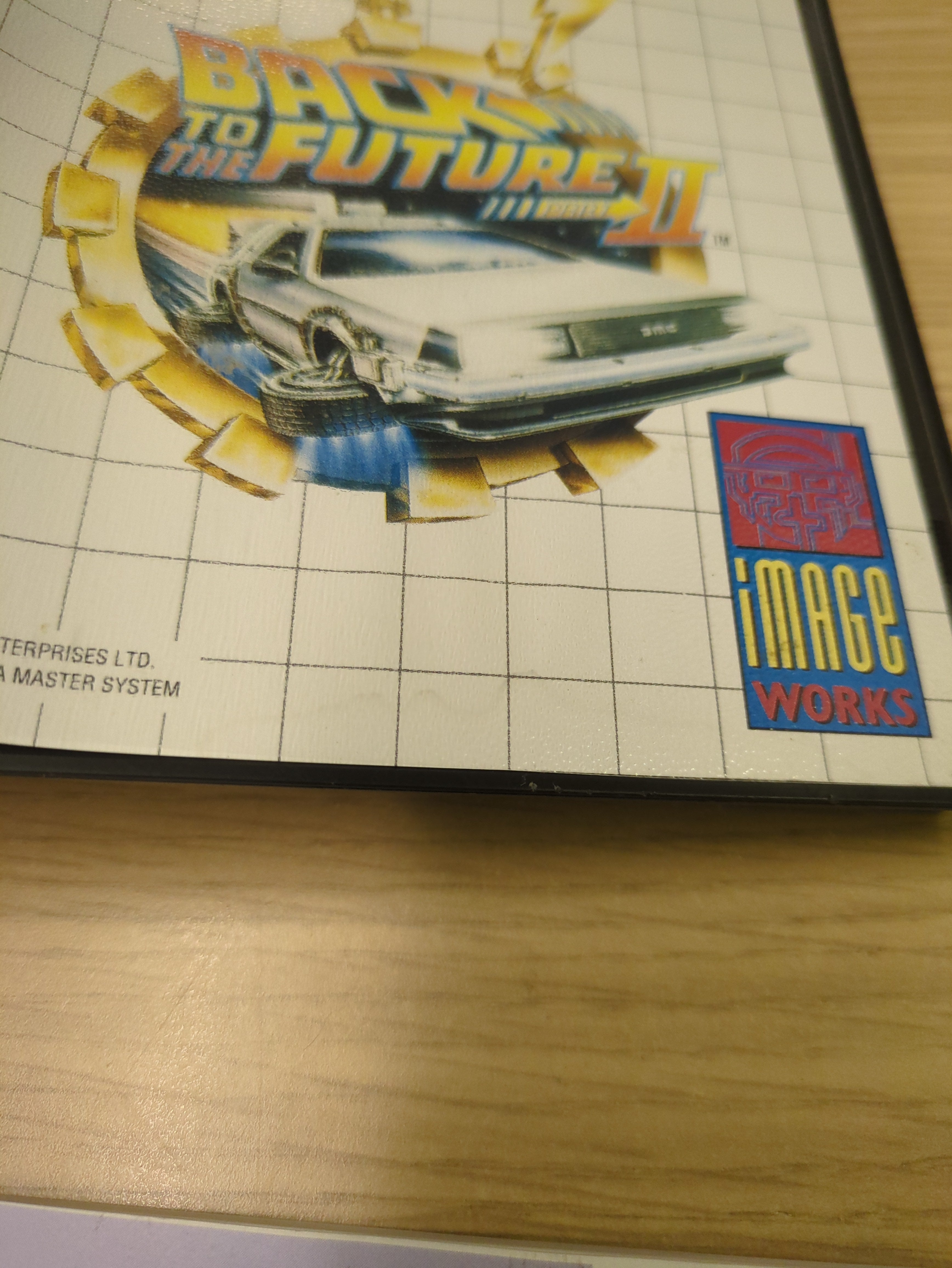 Back to the Future II Sega Master System game