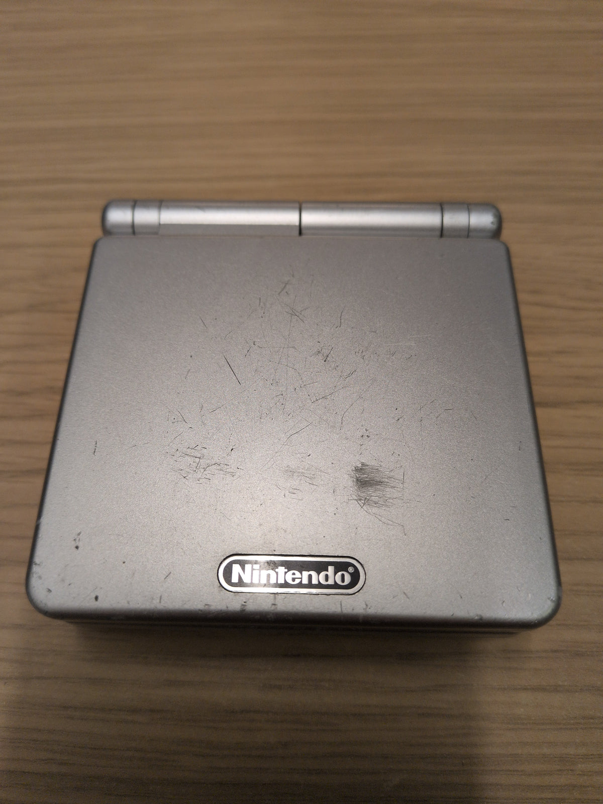 Nintendo Game Boy Advance SP GBA Console Silver handheld