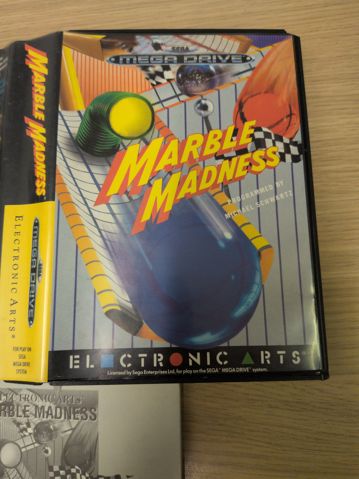 Marble Madness Sega Mega Drive game
