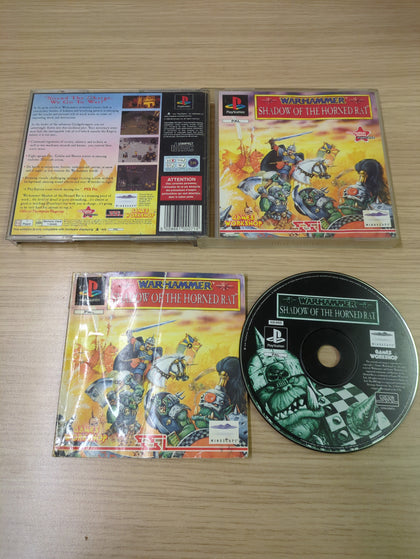 Warhammer - Shadow of The Horned Rat Sony PS1 game