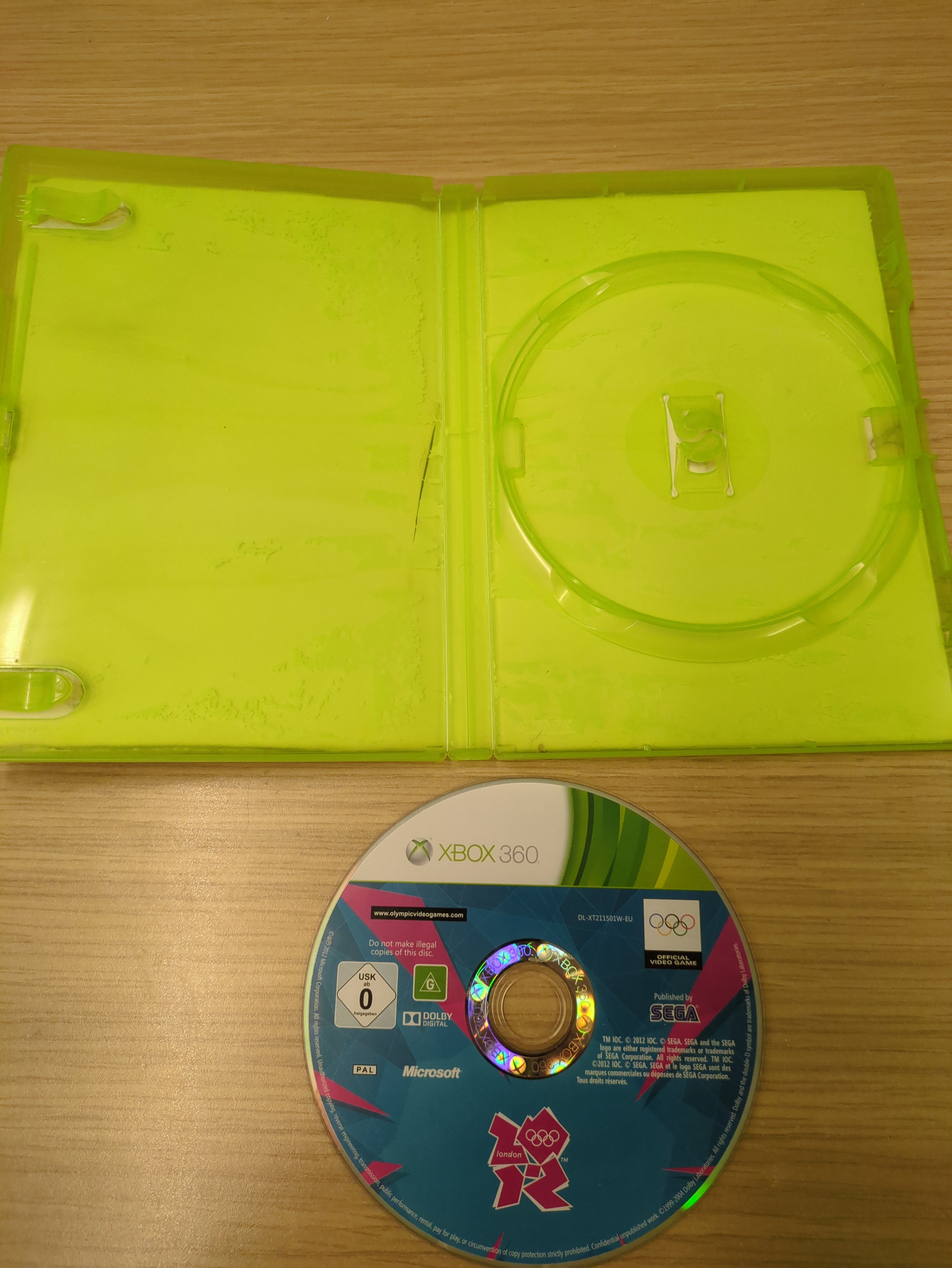 London 2012 Xbox 360 game