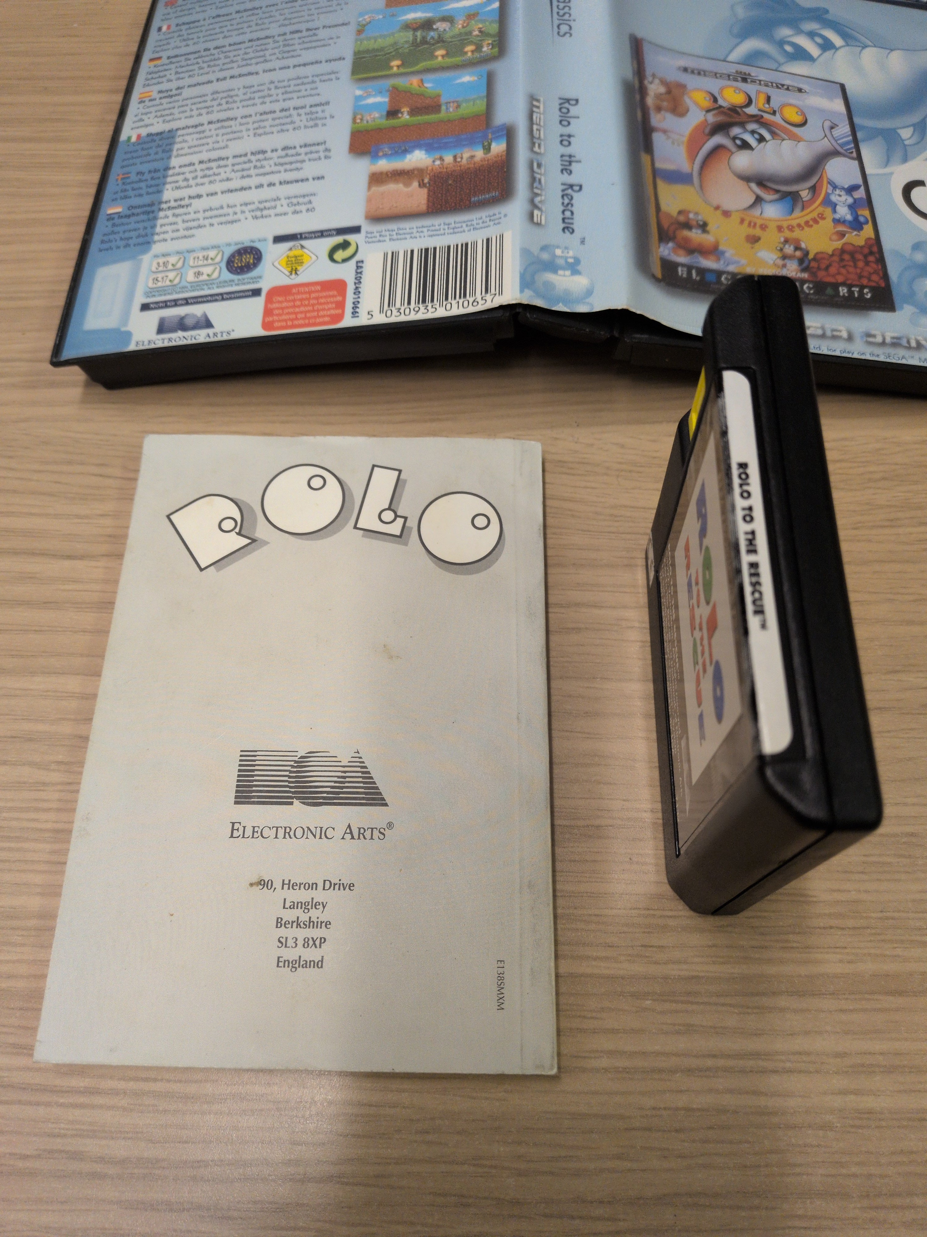 Rolo to the Rescue Classics Sega Mega Drive game