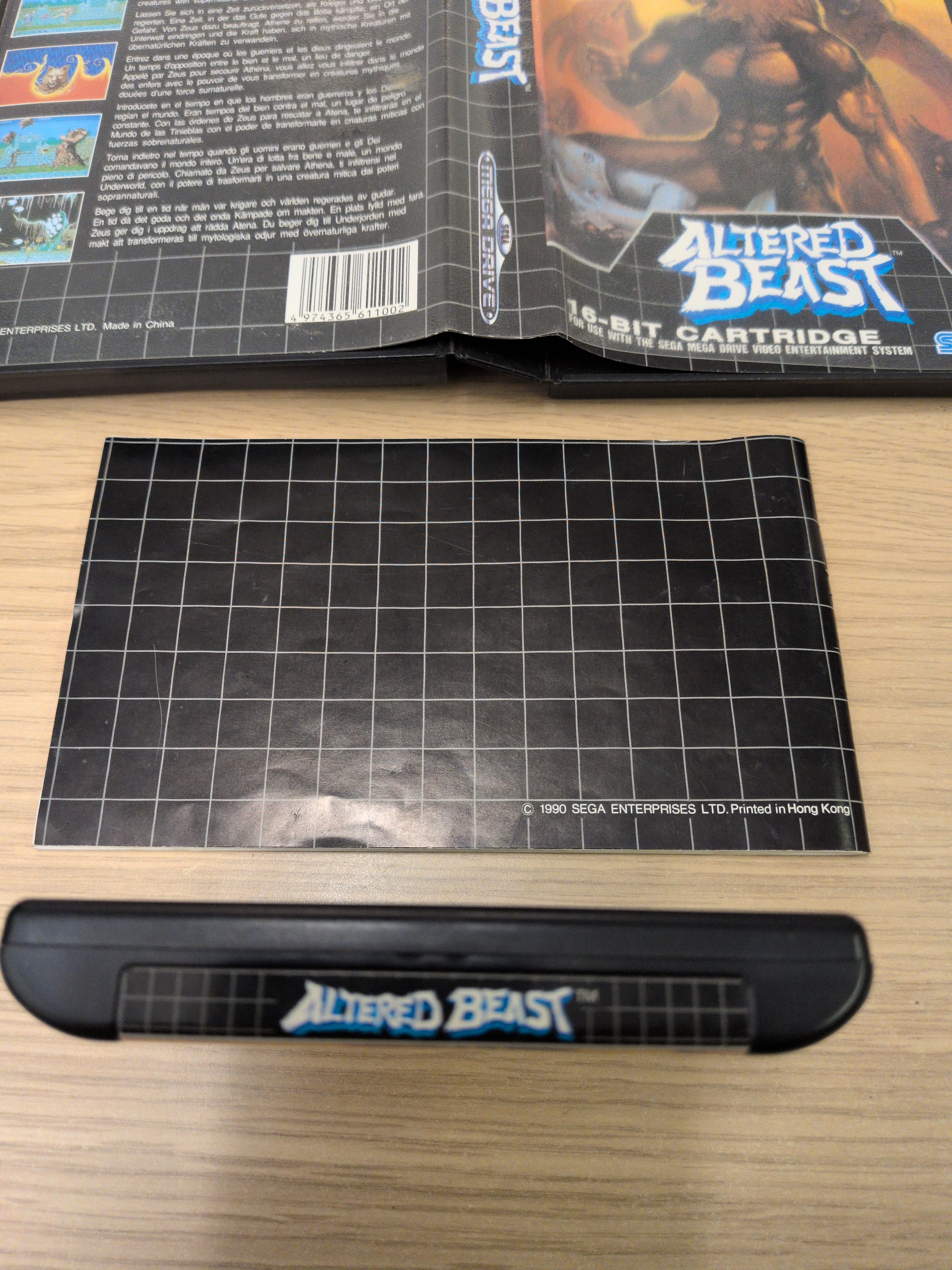 Altered Beast Sega Mega Drive game
