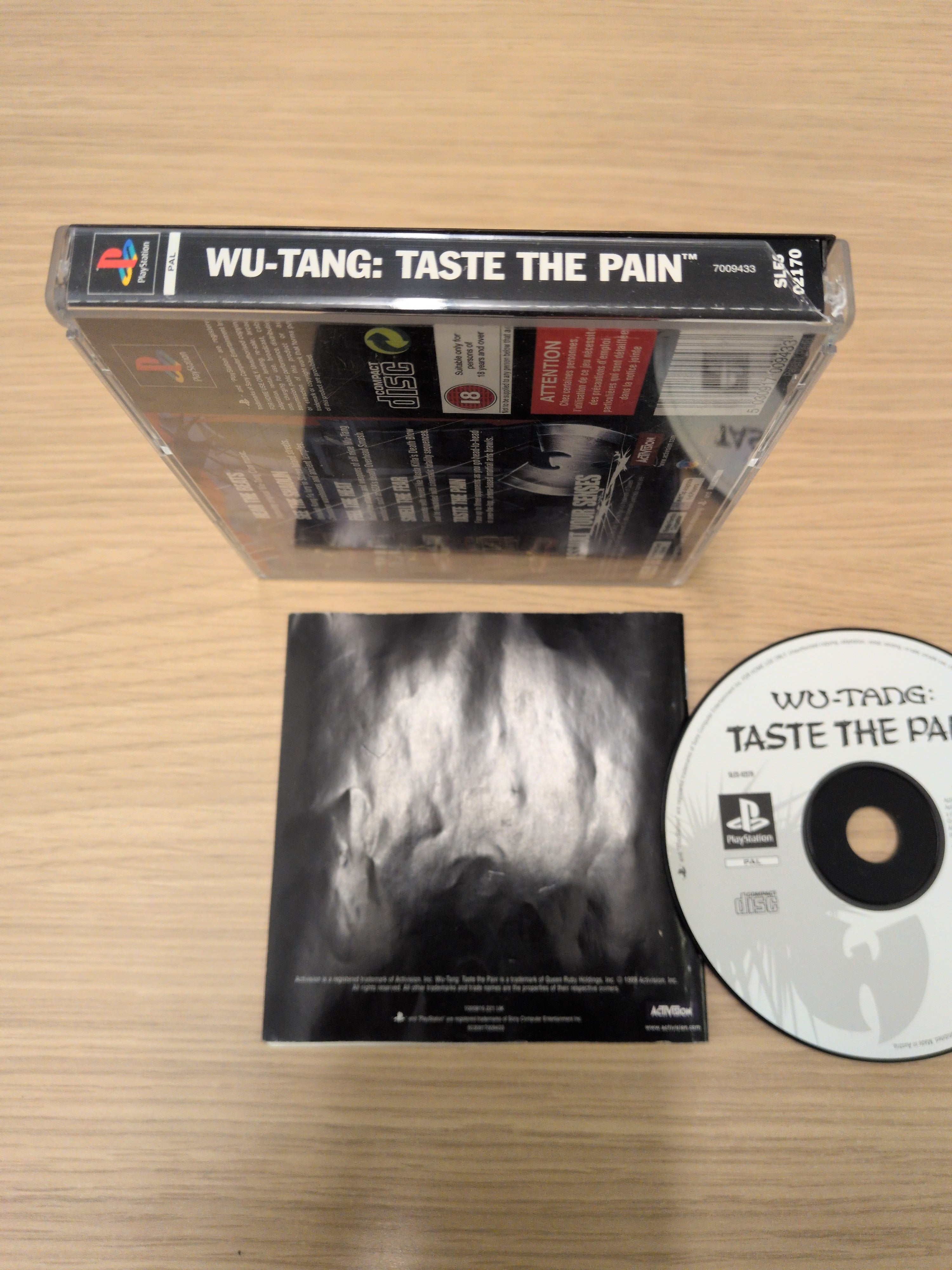 Wu Tang Taste the Pain Sony PS1 game