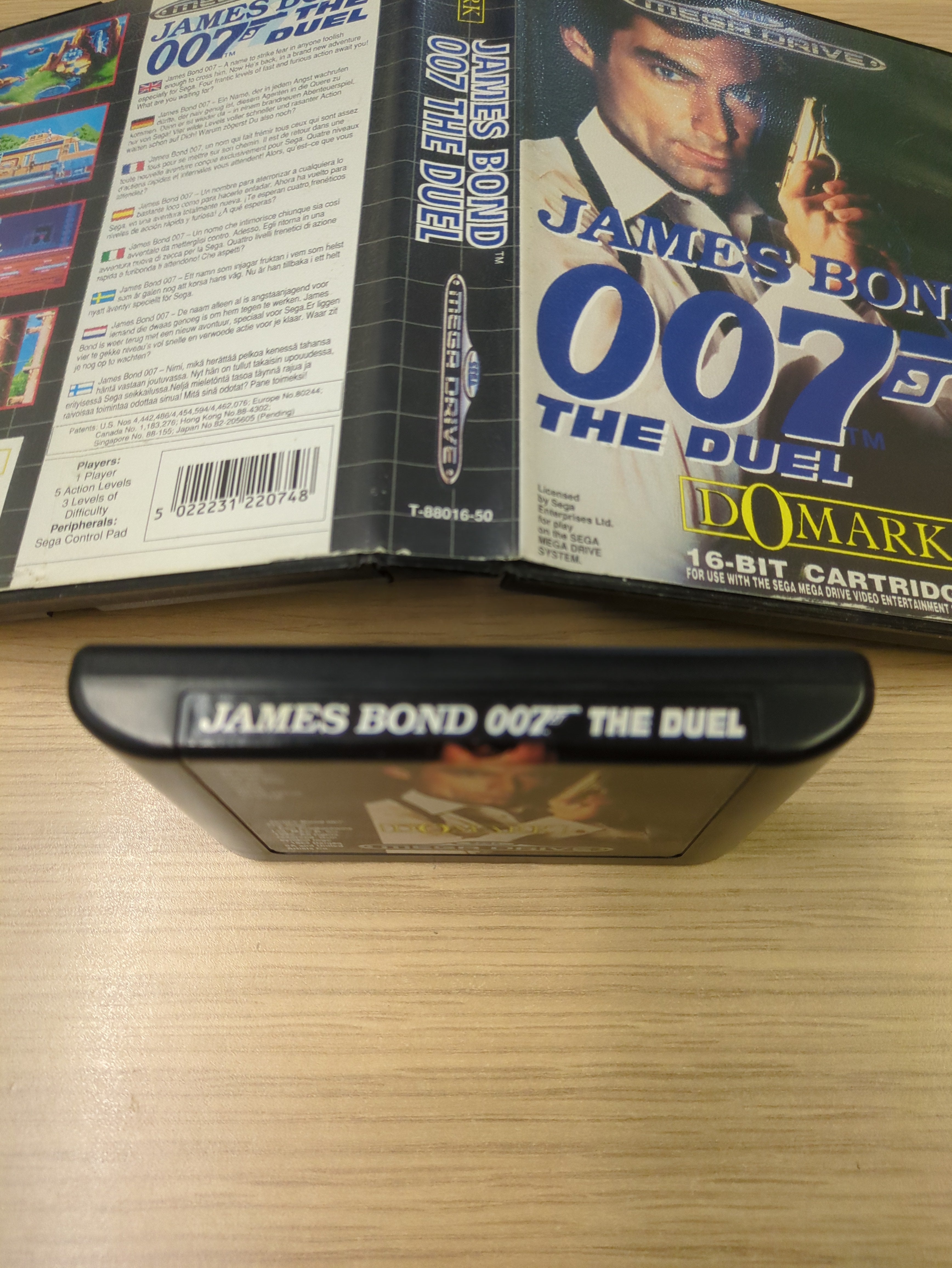 James Bond 007: The Duel Sega Mega Drive game