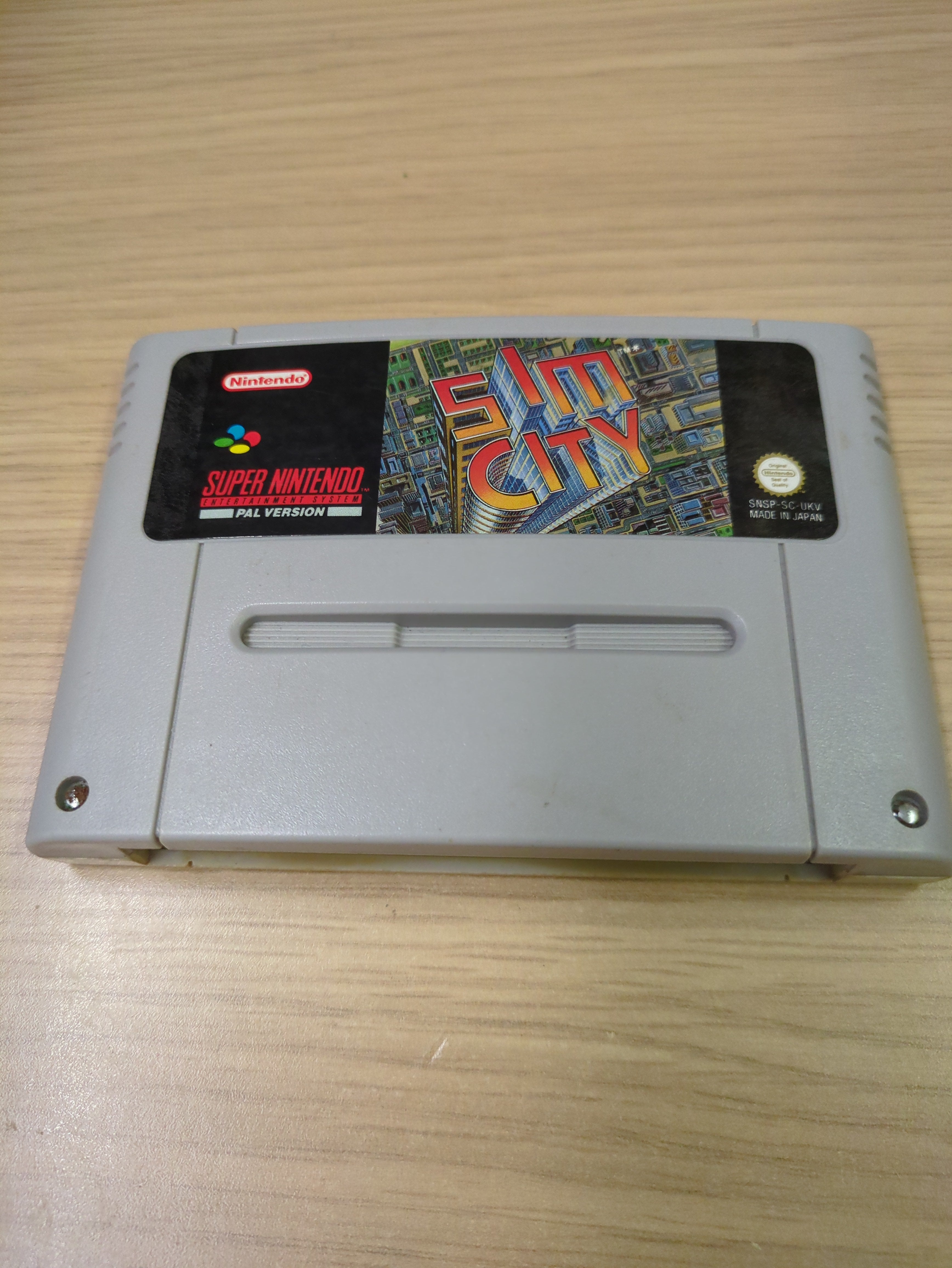 Sim City Super Nintendo SNES game Cart Only