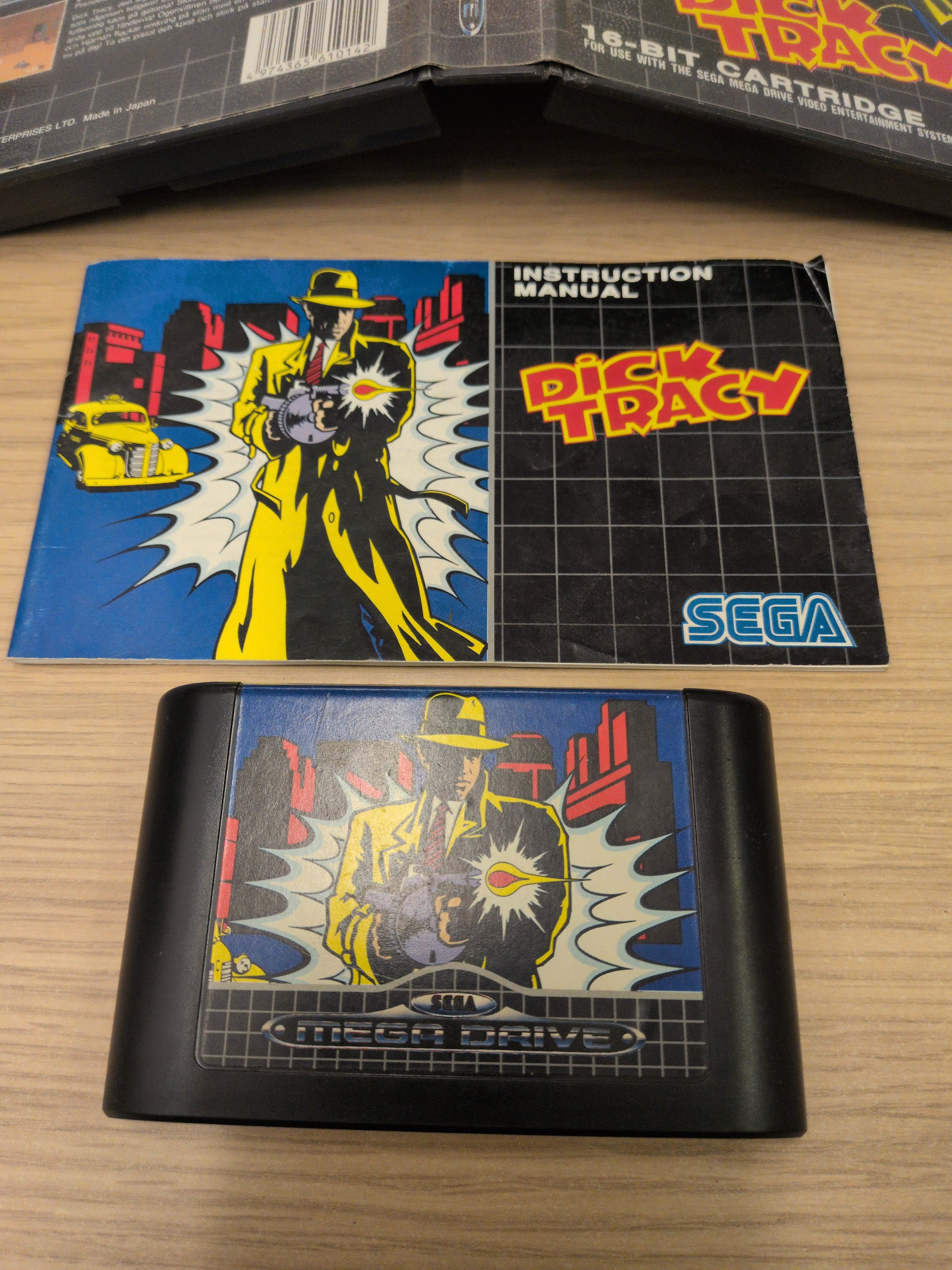 Dick Tracy Sega Mega Drive game