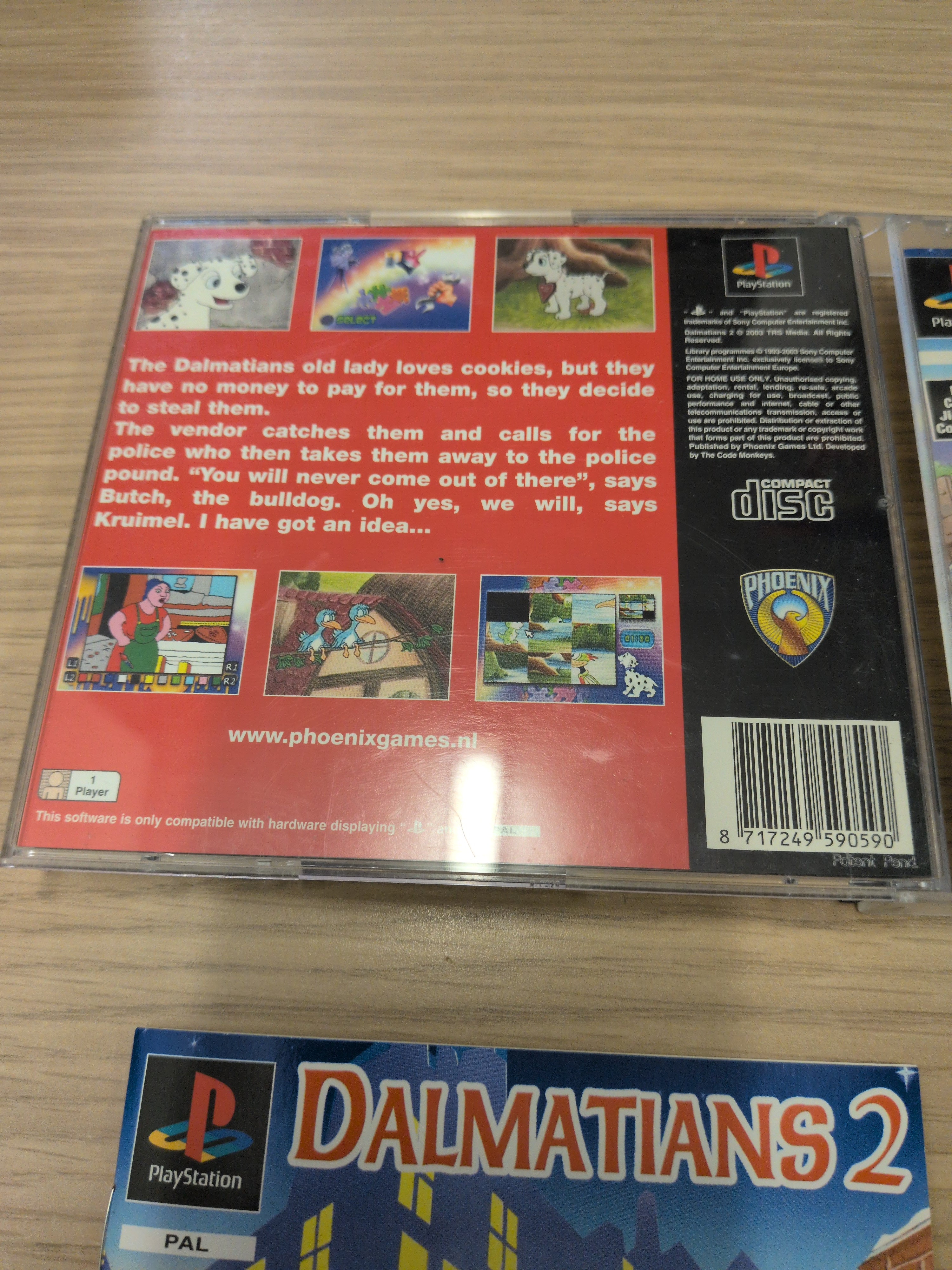 Dalmatians 2 Sony PS1 game