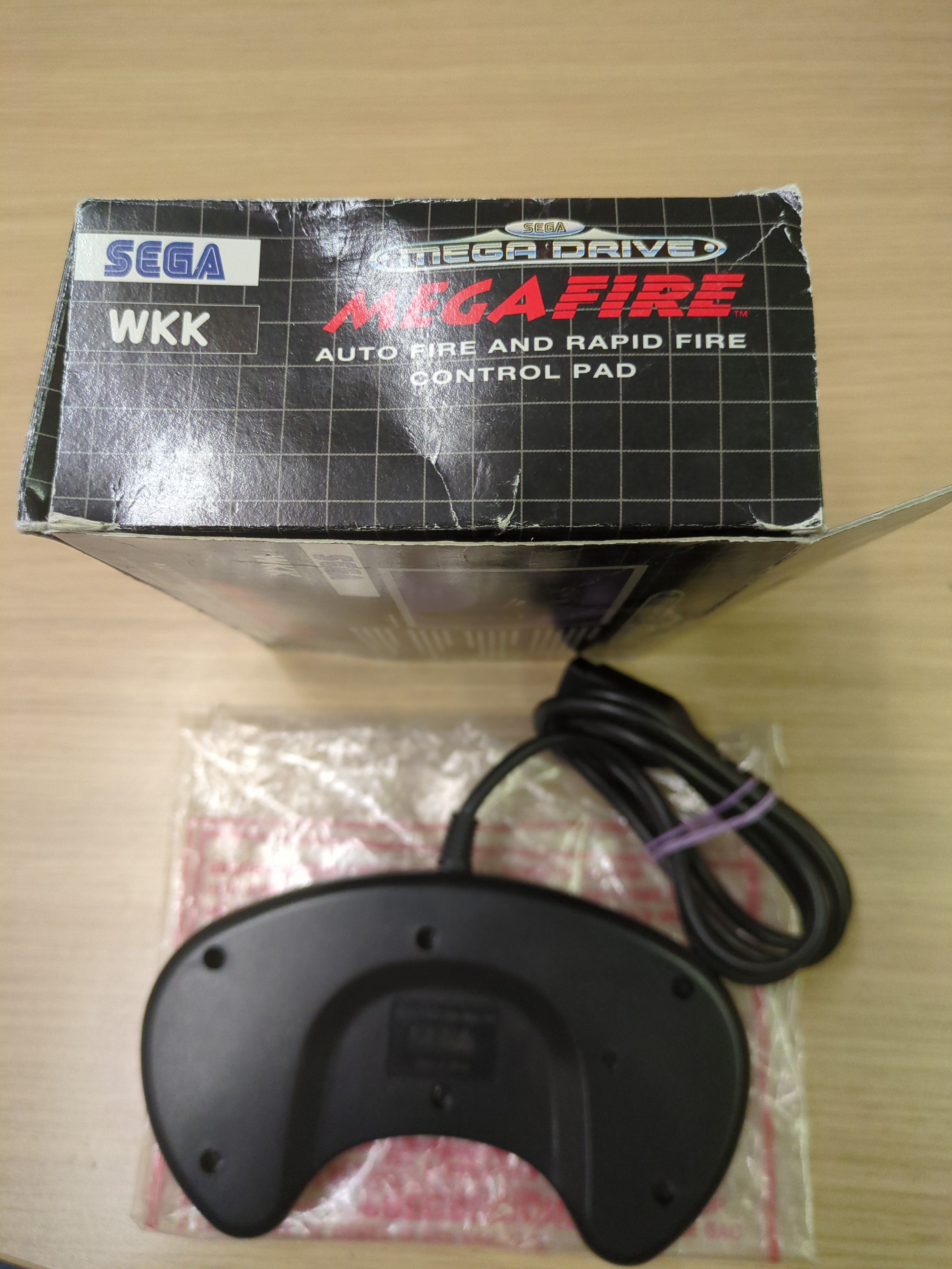 Sega Mega Fire Auto Fire and Rapid Fire Control Pad Boxed Mega Drive Official