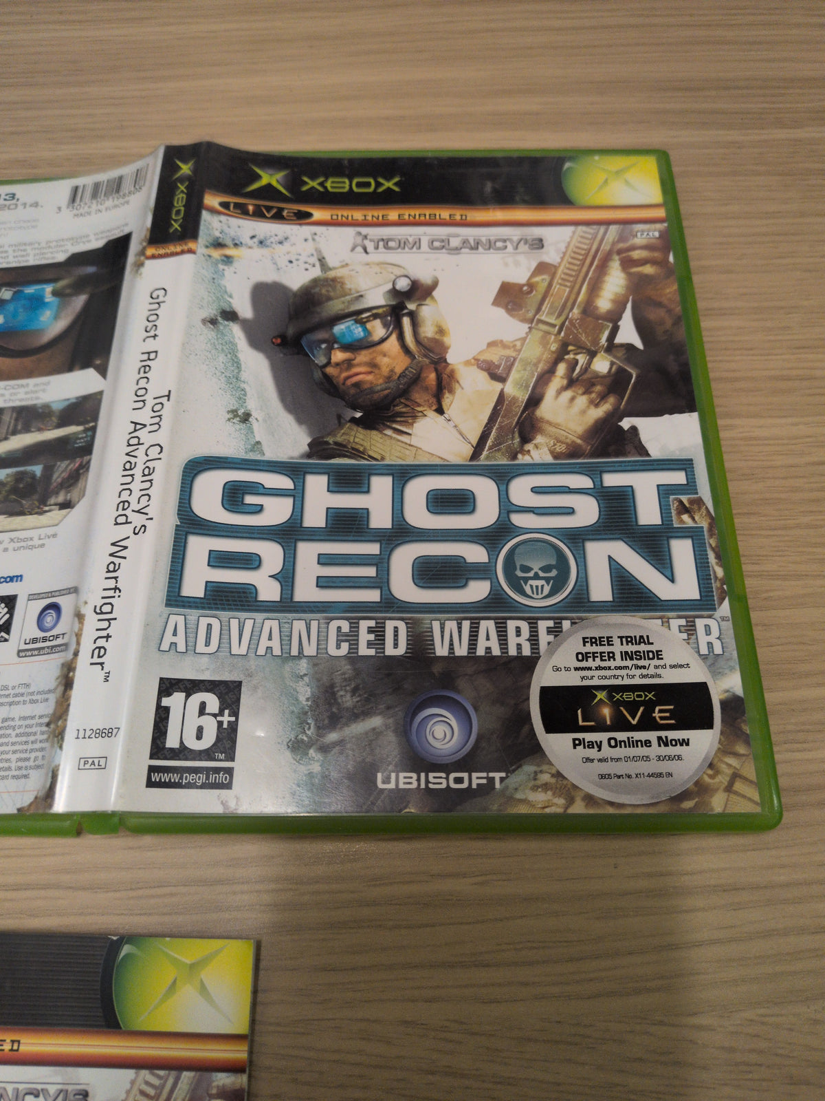 Tom Clancy's Ghost Recon: Advanced Warfighter original Xbox game