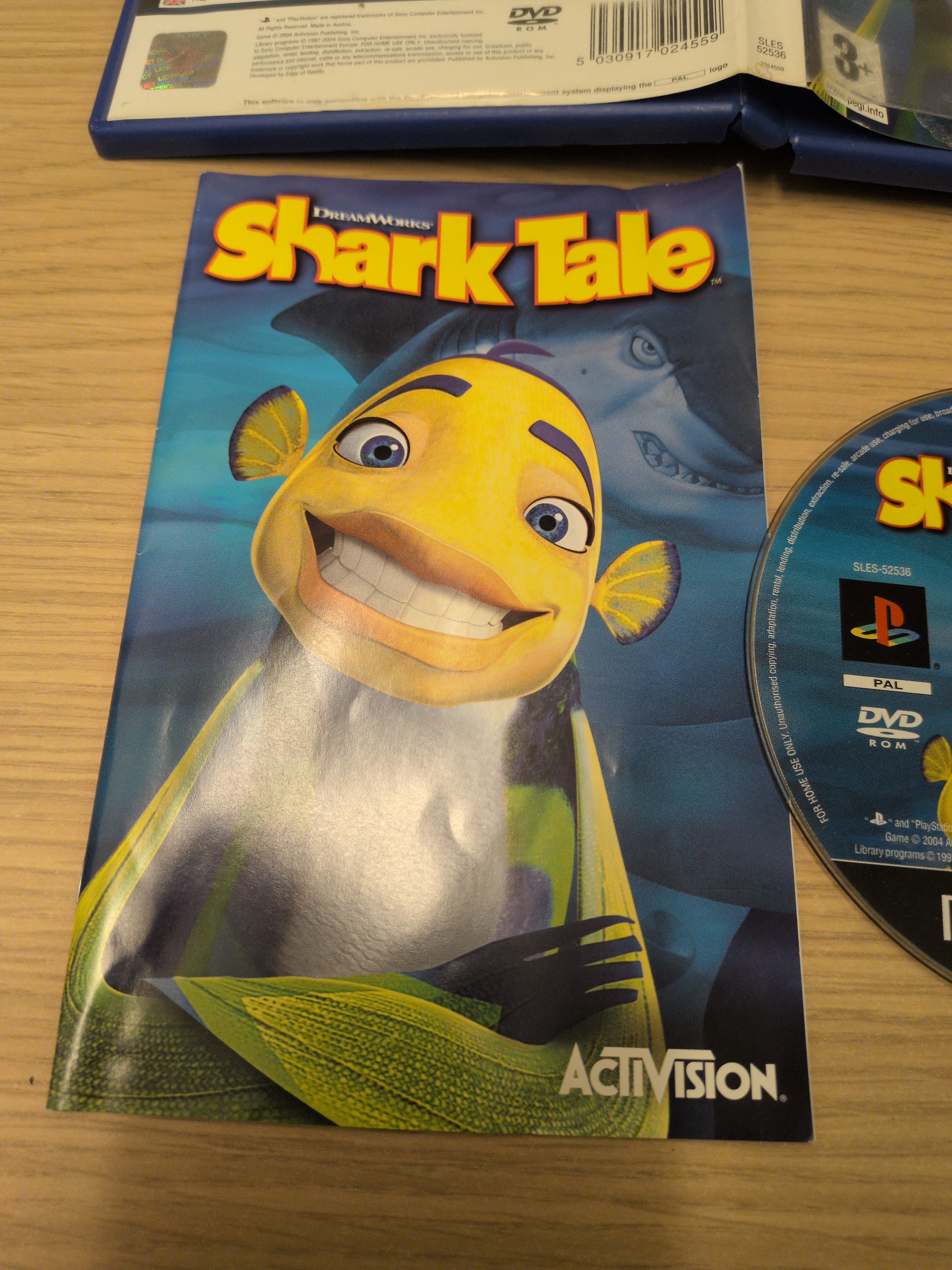 Shark Tale Sony PS2 game