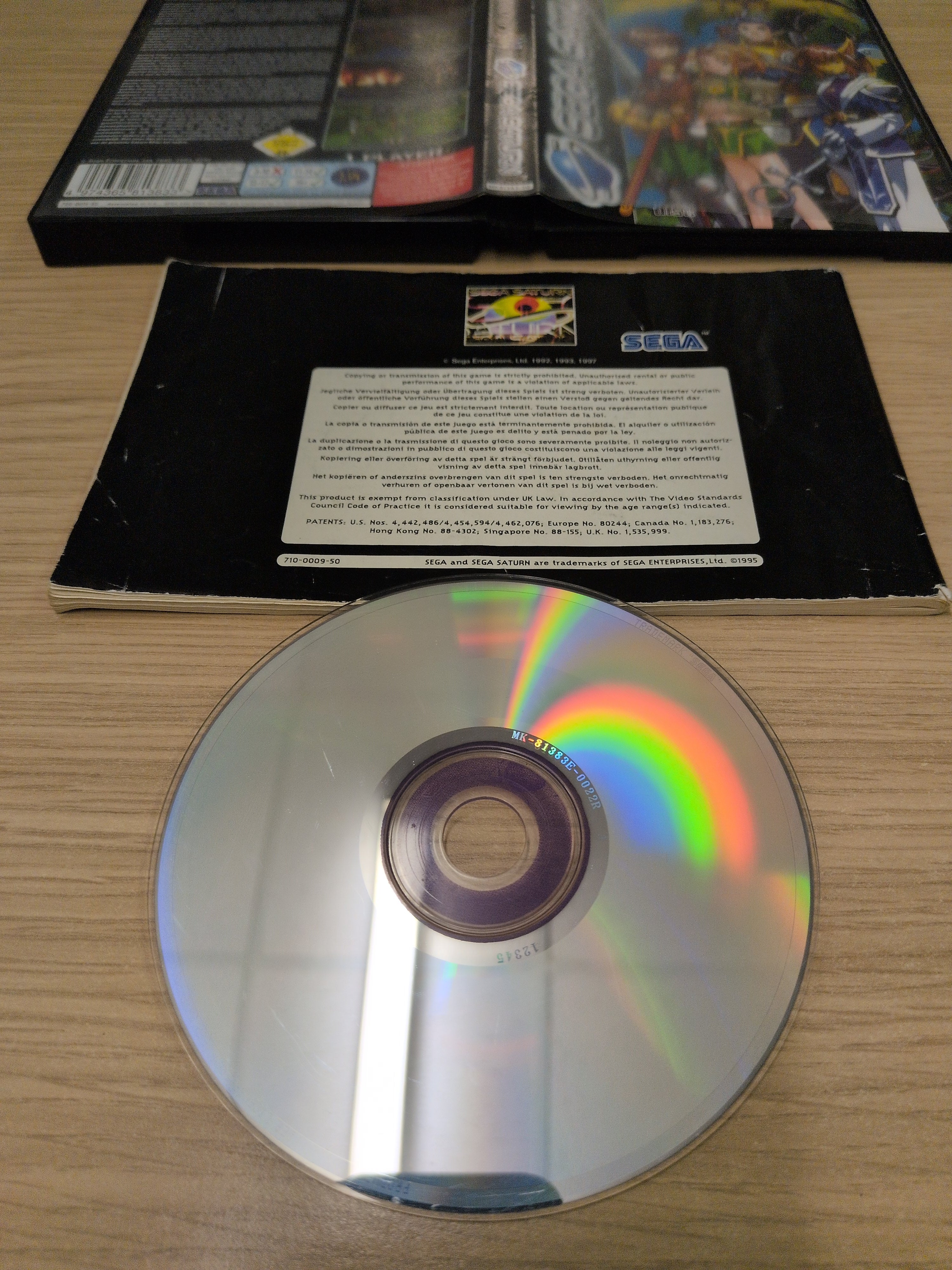 Shining Force III Sega Saturn game