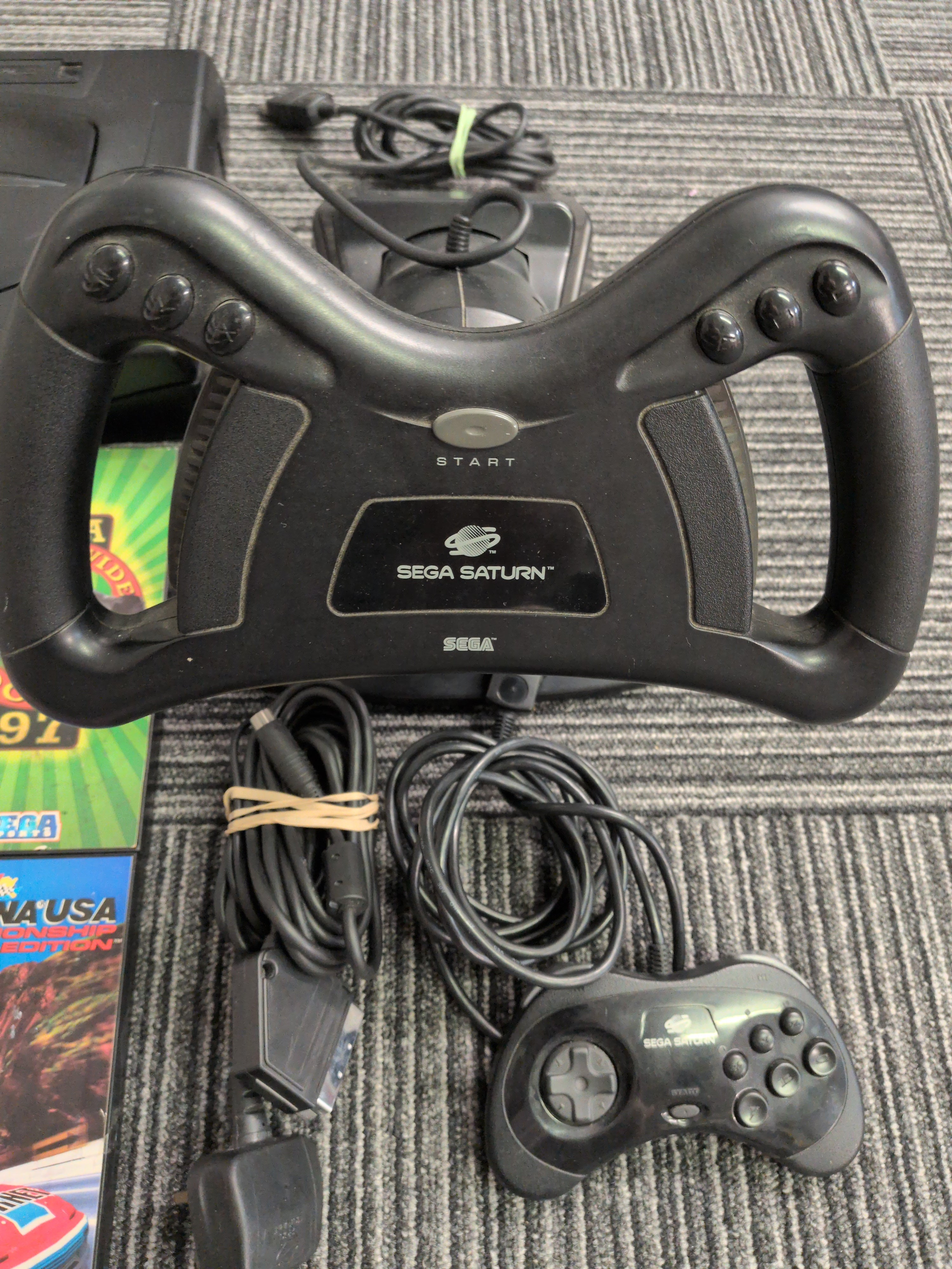 Sega Saturn Model 2 Console with Games bundle
