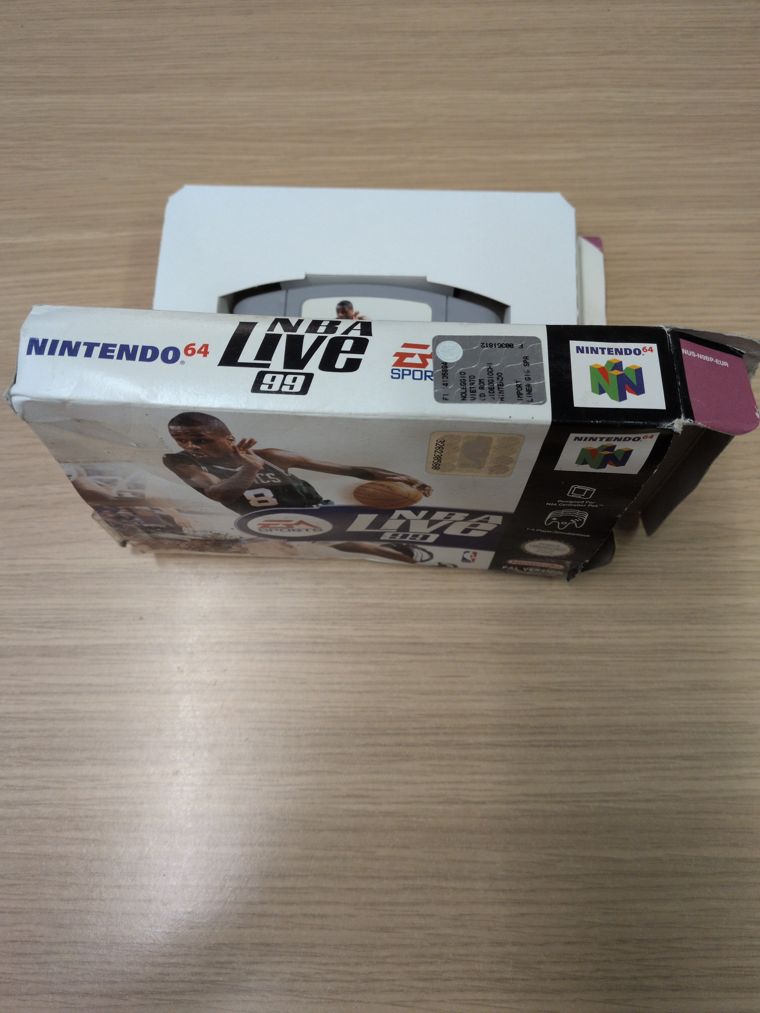 NBA Live 99 Nintendo N64 game