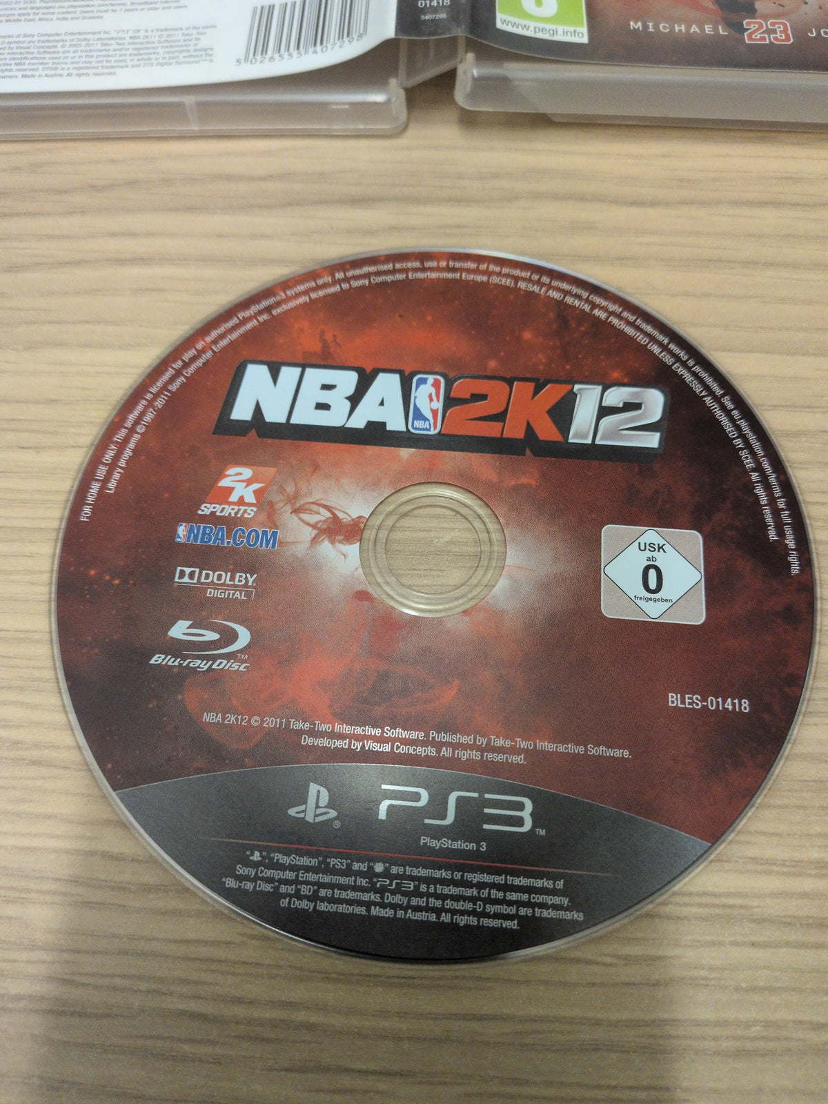 NBA 2K12 Sony PS3 game