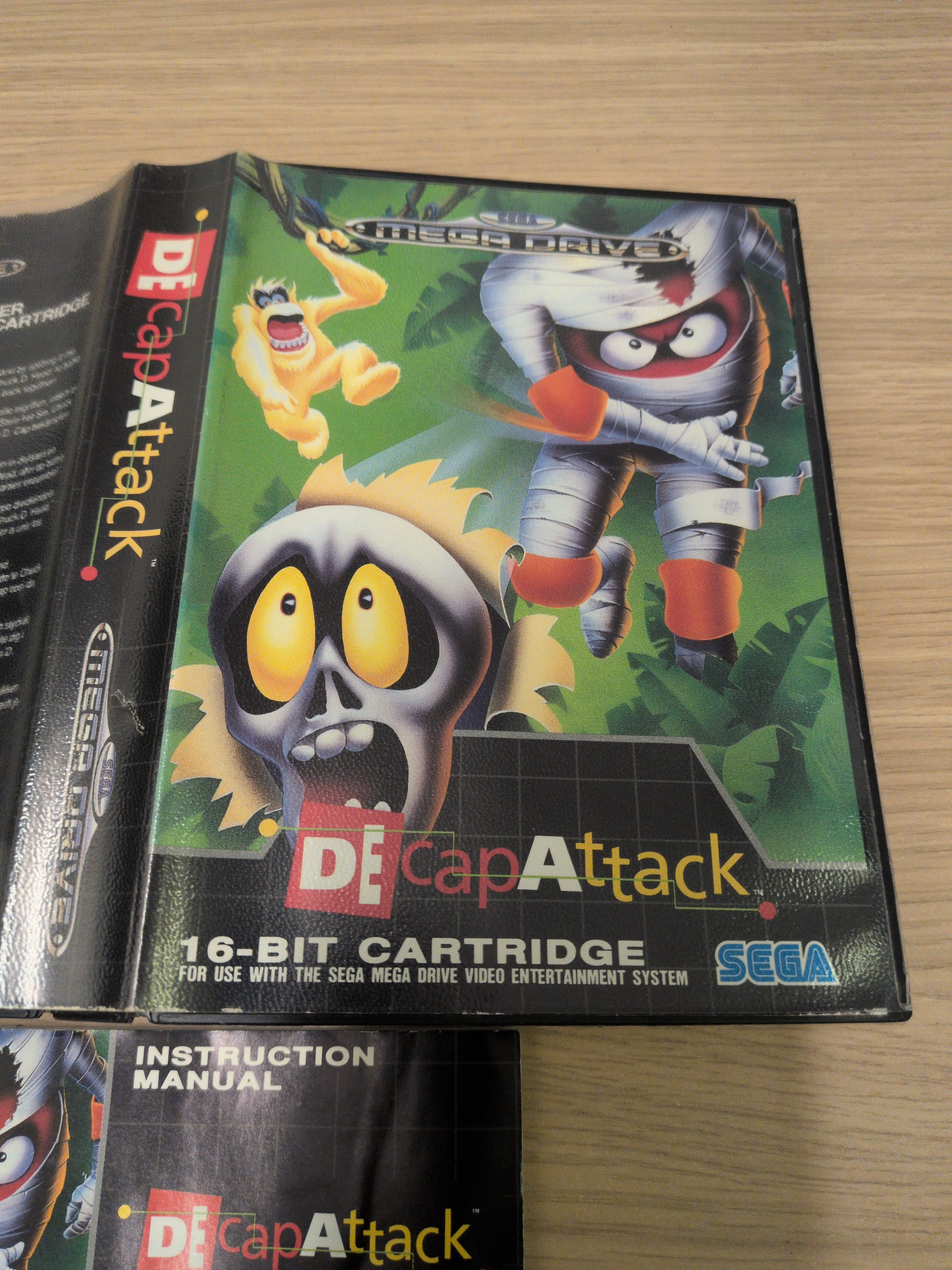 Decap Attack Sega Mega Drive game