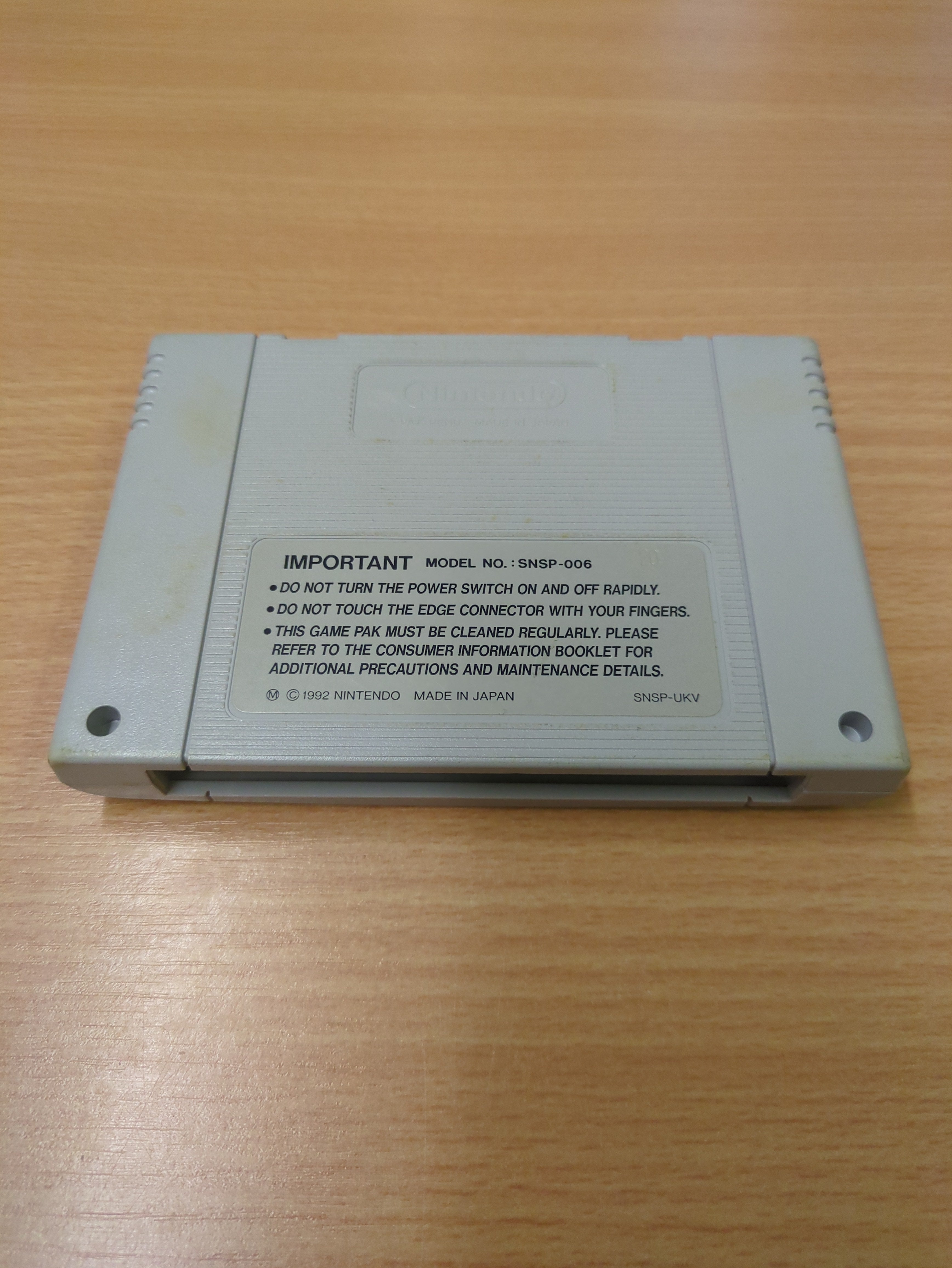 Striker Super Nintendo SNES game Cart Only
