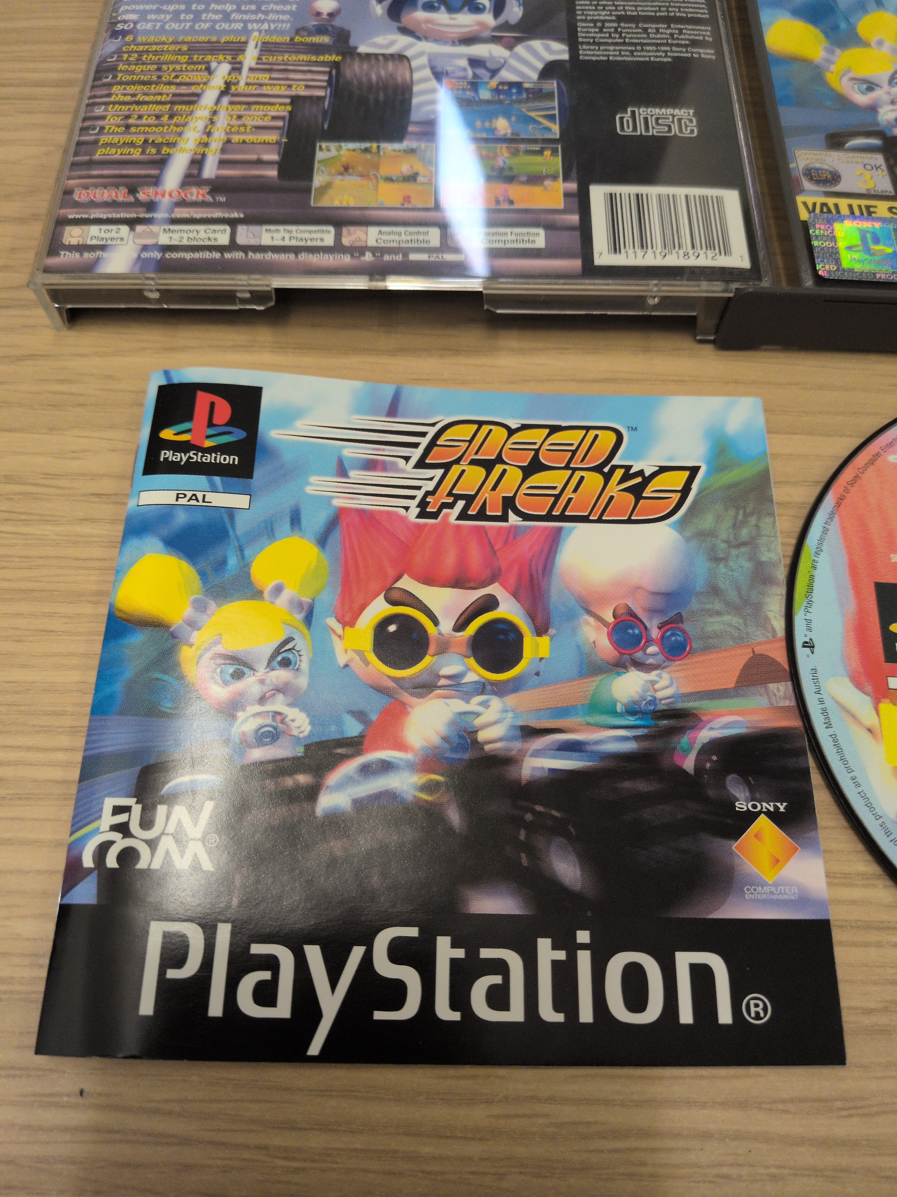Speed Freaks Sony PS1 game
