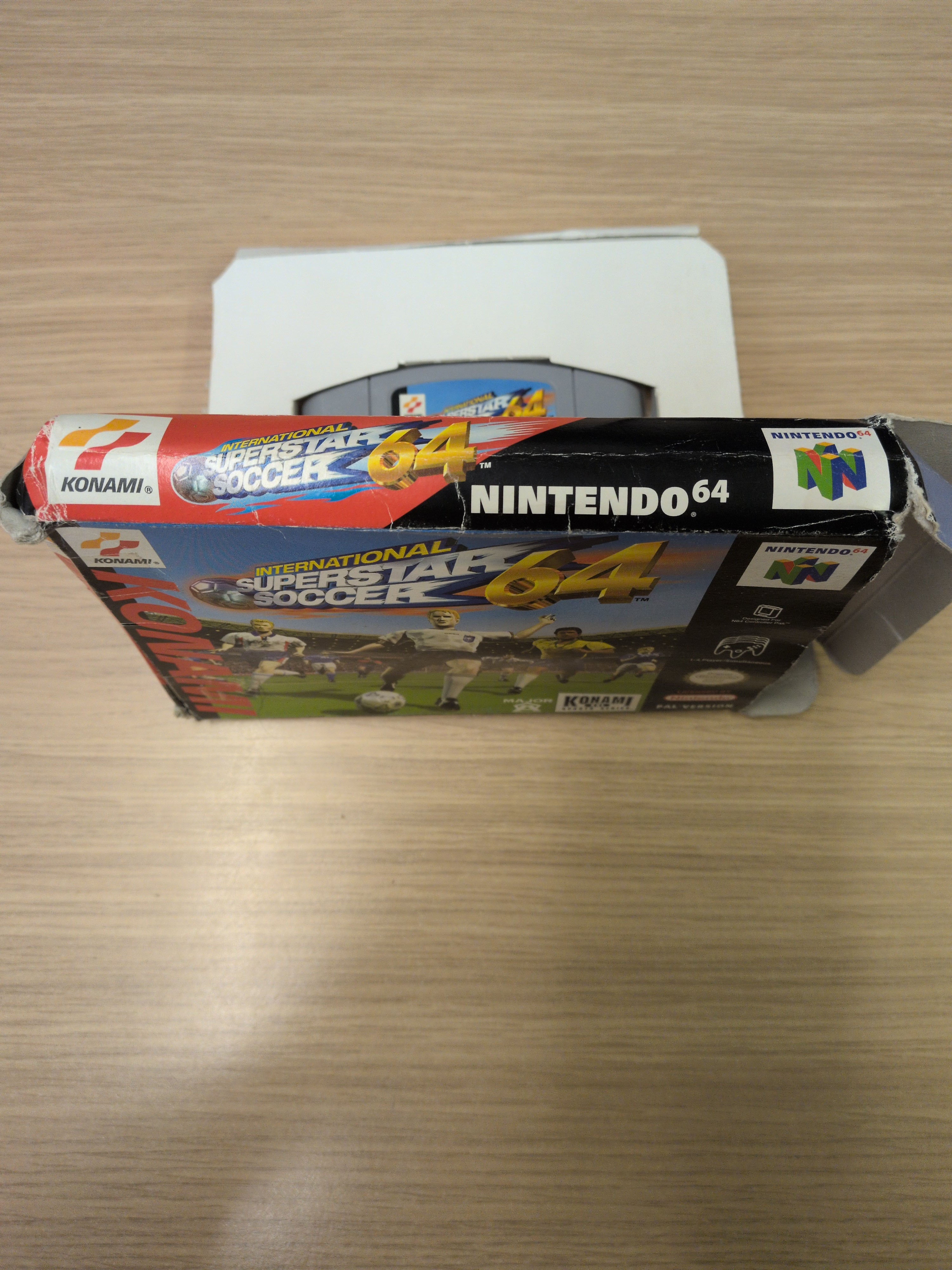 International Superstar Soccer 64 Nintendo N64 game