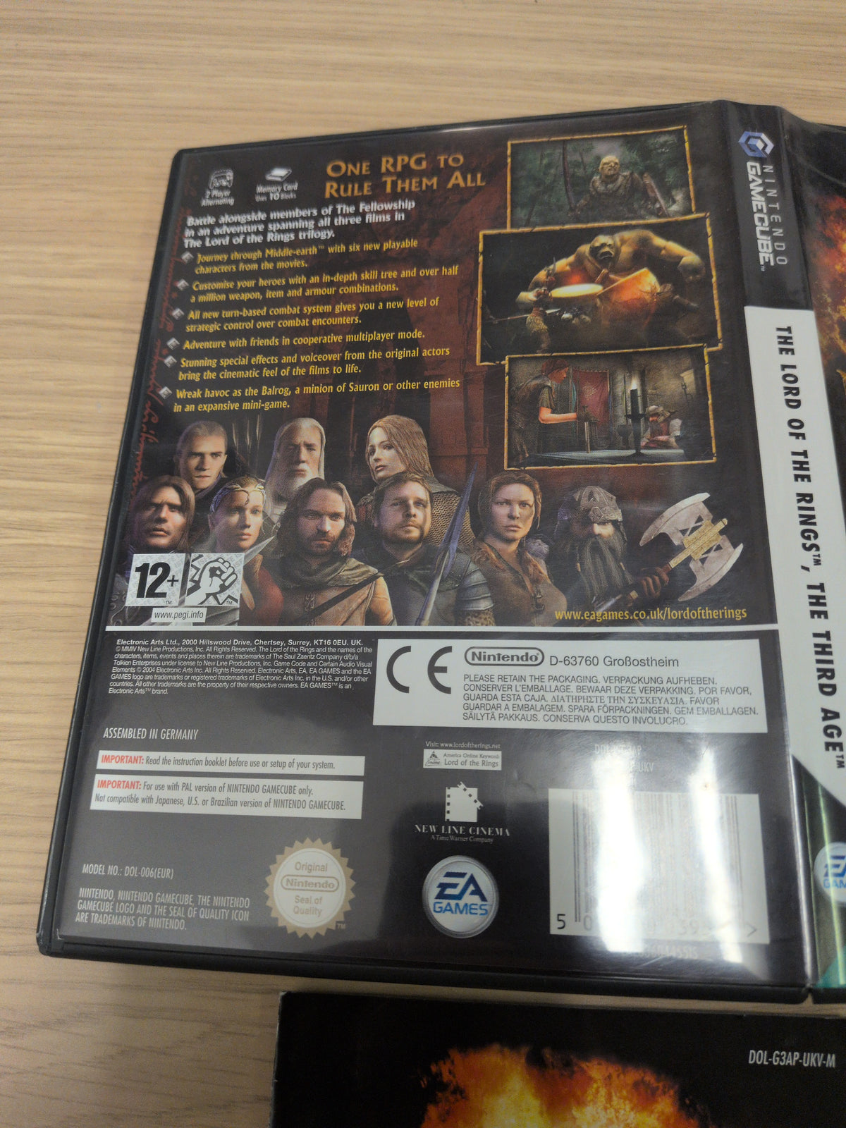 The Lord of The Rings: The Third Age Nintendo GameCube game