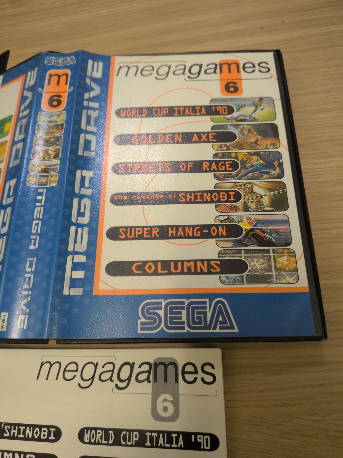 Mega Games 6 Sega Mega Drive game