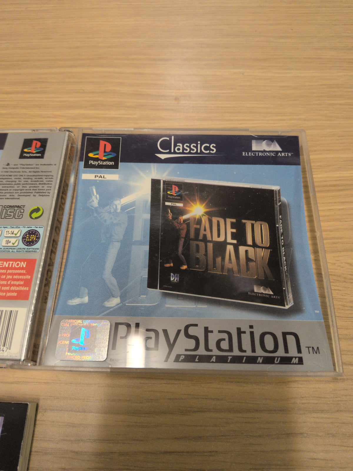 Fade to Black Platinum (Classics) Sony PS1 game