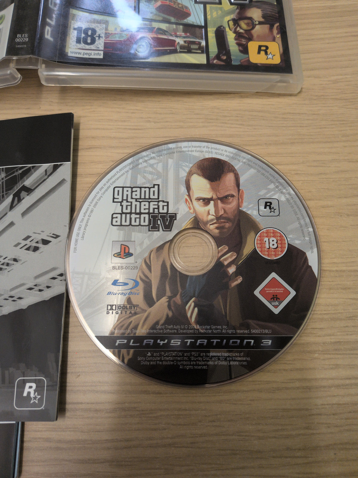 Grand Theft Auto IV Sony PS3 Game