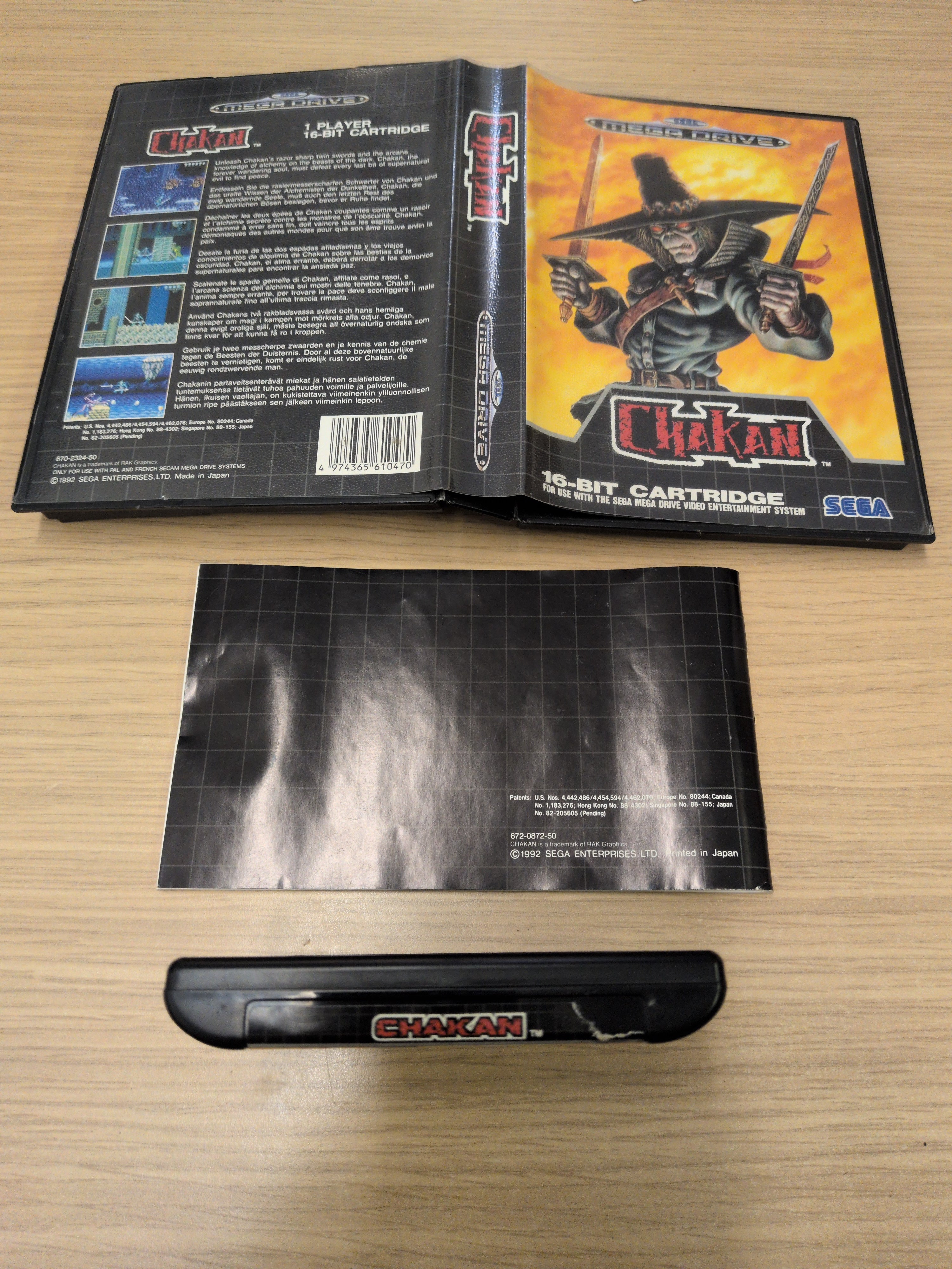 Chakan Sega Mega Drive game