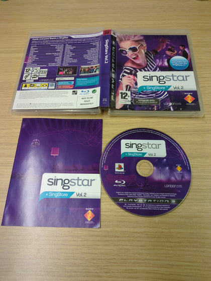 SingStar Vol.2 Sony PS3 game