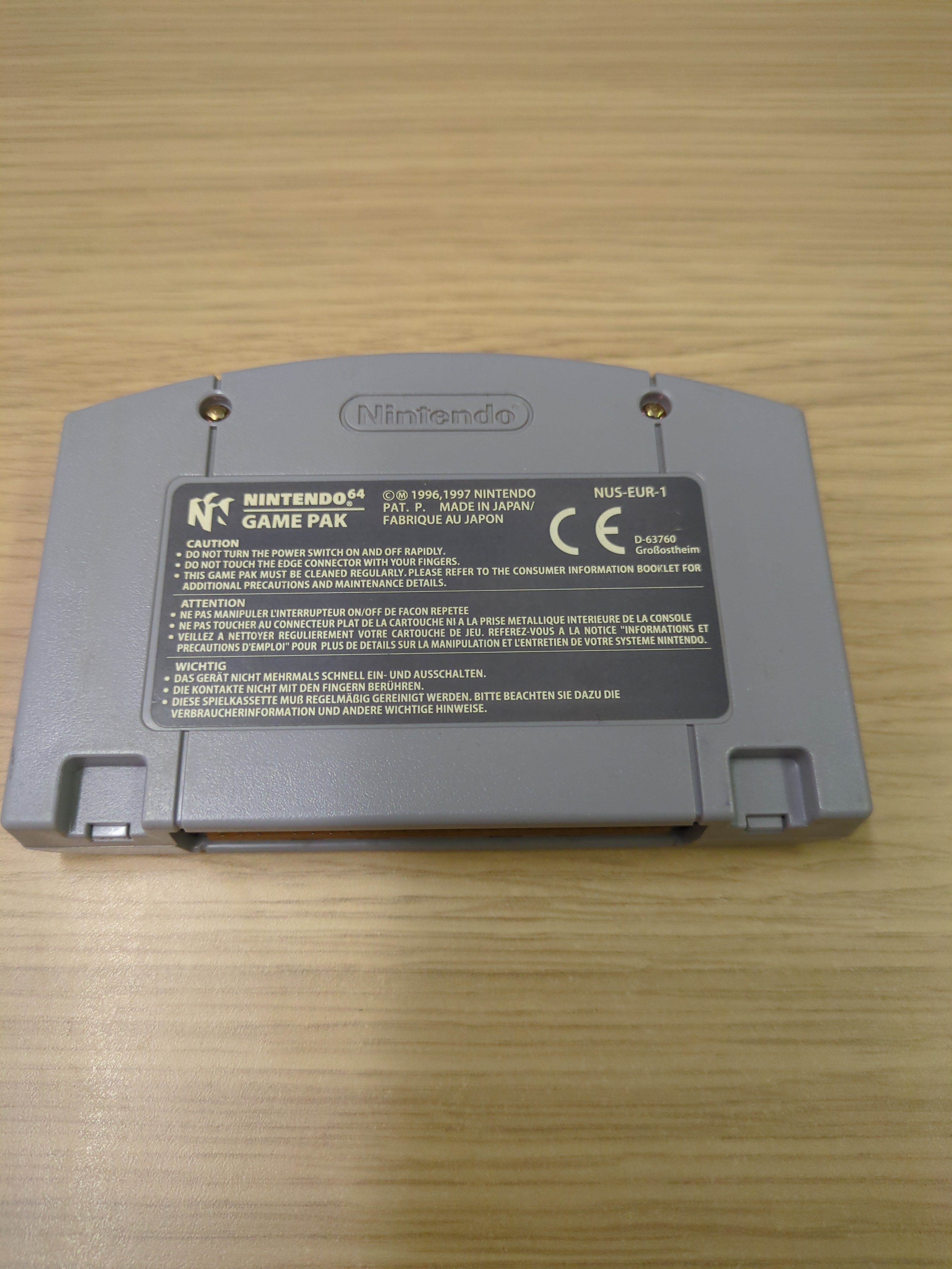 Super Mario 64 Cart Only Nintendo N64 game