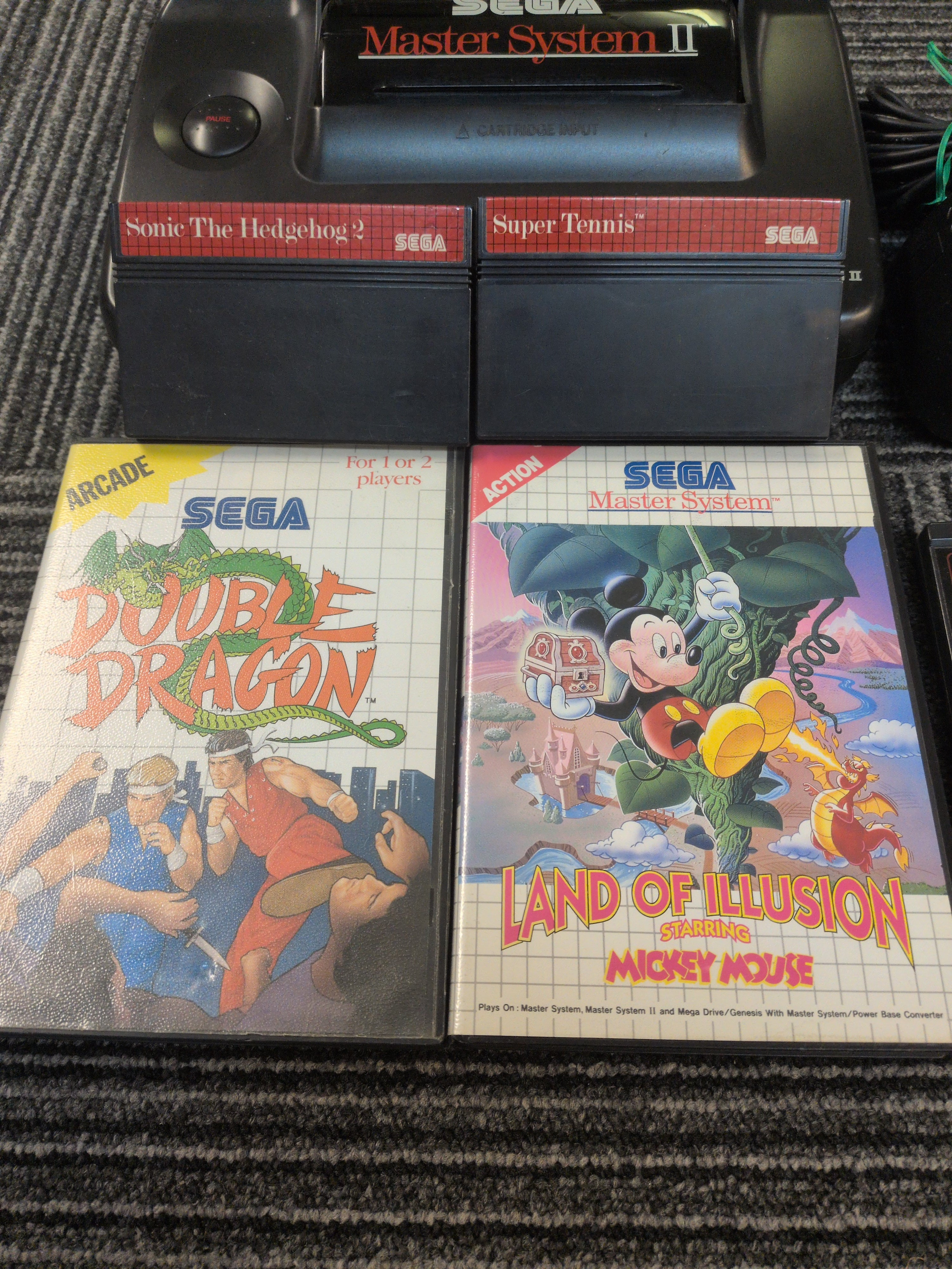 Sega Master System II Console & Games Bundle